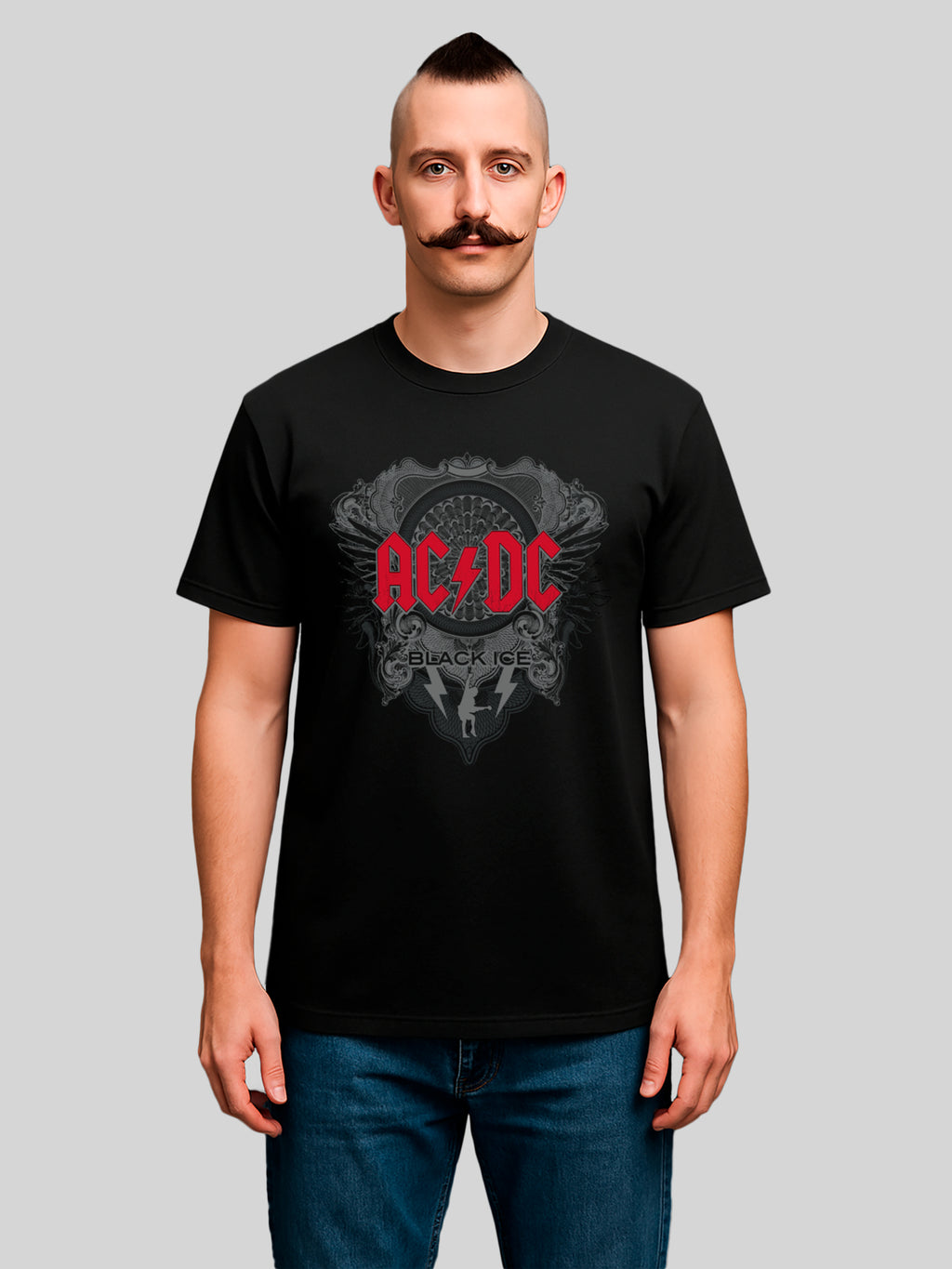 AC/DC Black Ice Men's Organic T-Shirt