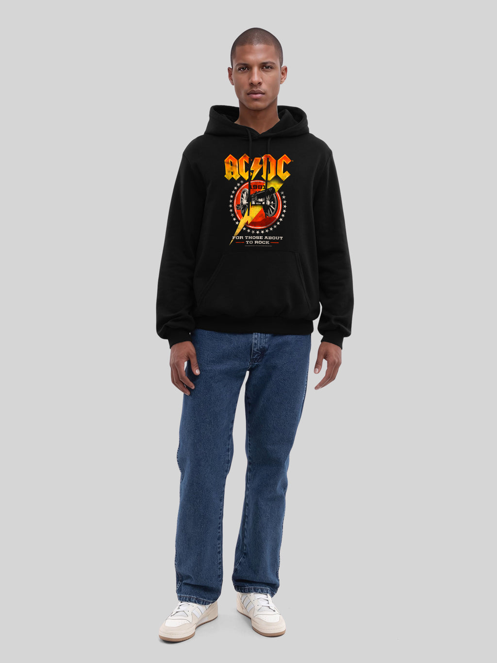 AC/DC For Those About To Rock 1981 Men's Organic Hoodie