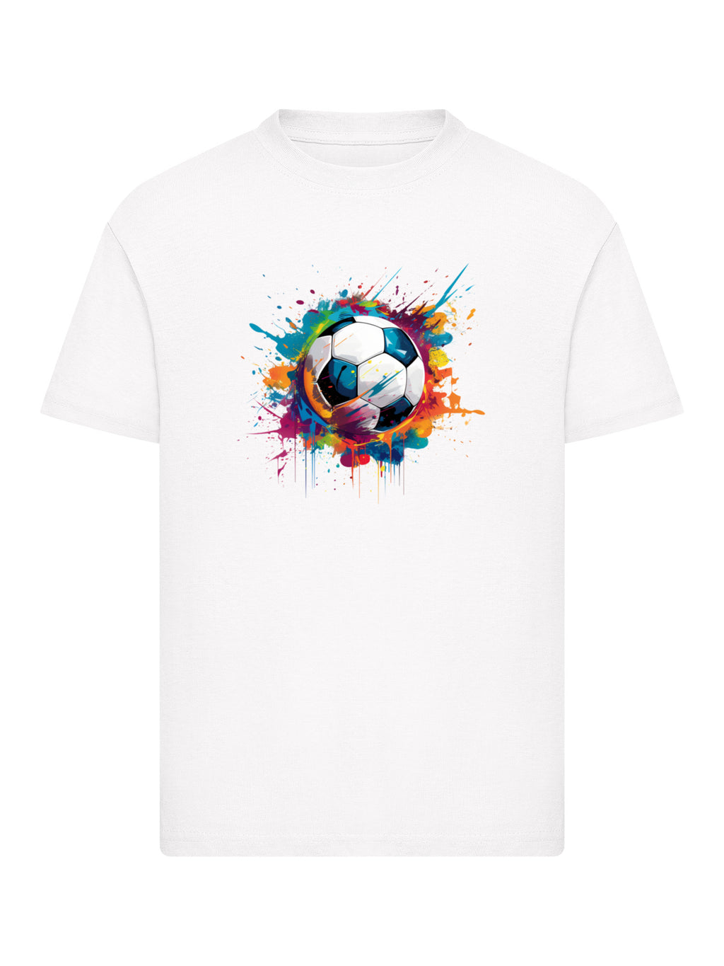 Colorful Soccer Ball Kids T-Shirt