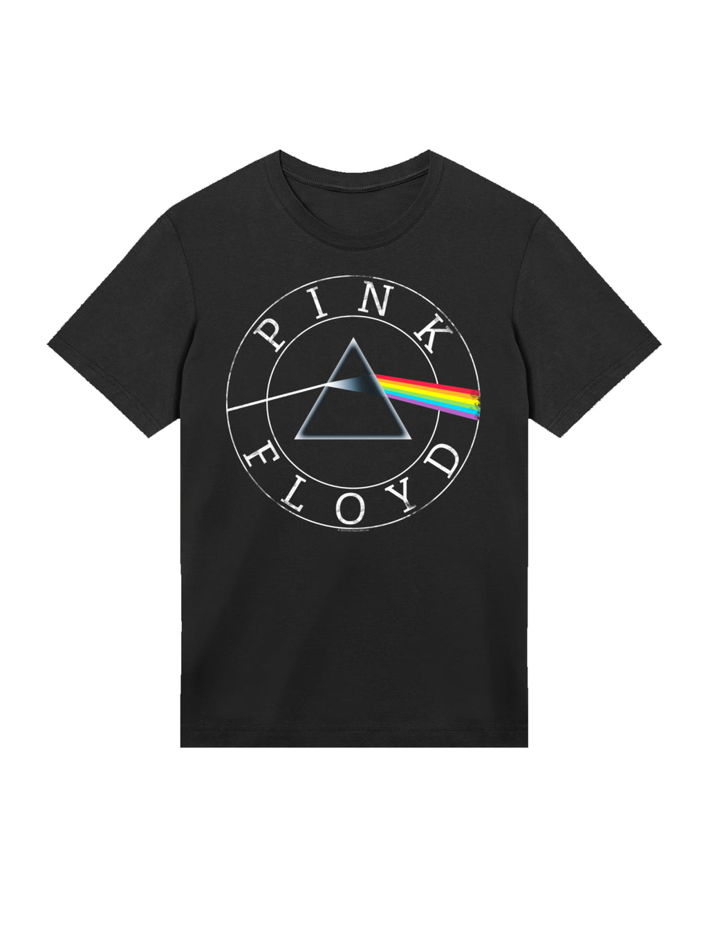 Pink Floyd Prism Circle Logo Herren T-Shirt