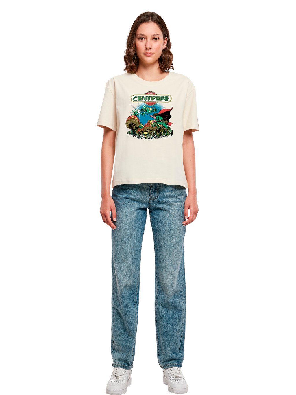 Centipede Atari Retro Gaming with Ladies Everyday Tee