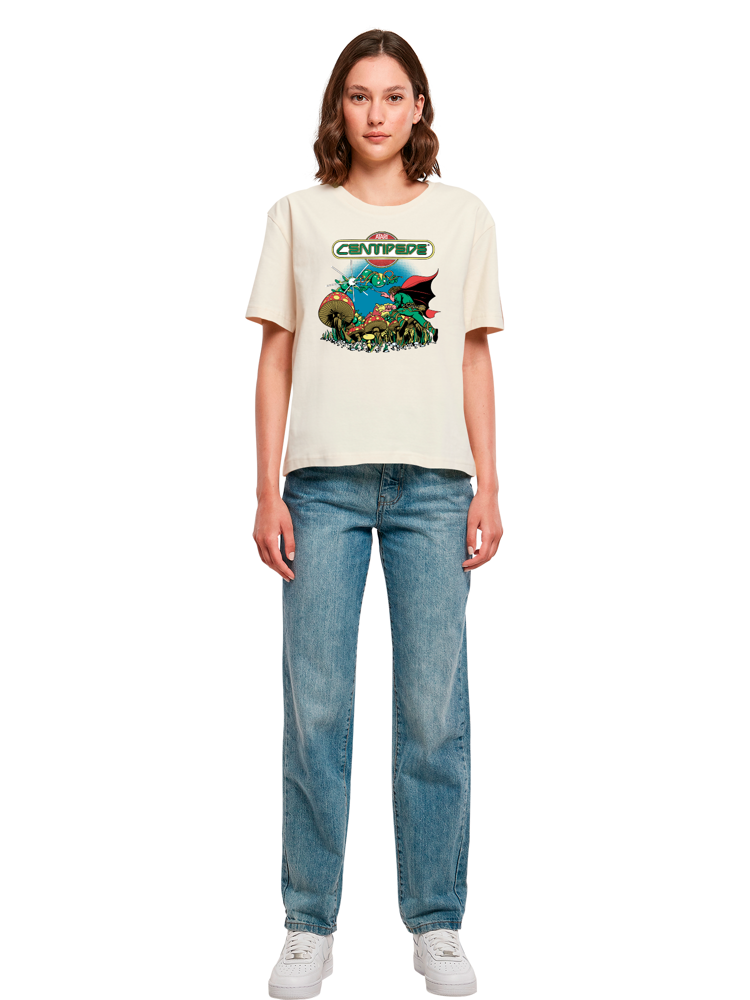 Centipede Atari Retro Gaming with Ladies Everyday Tee