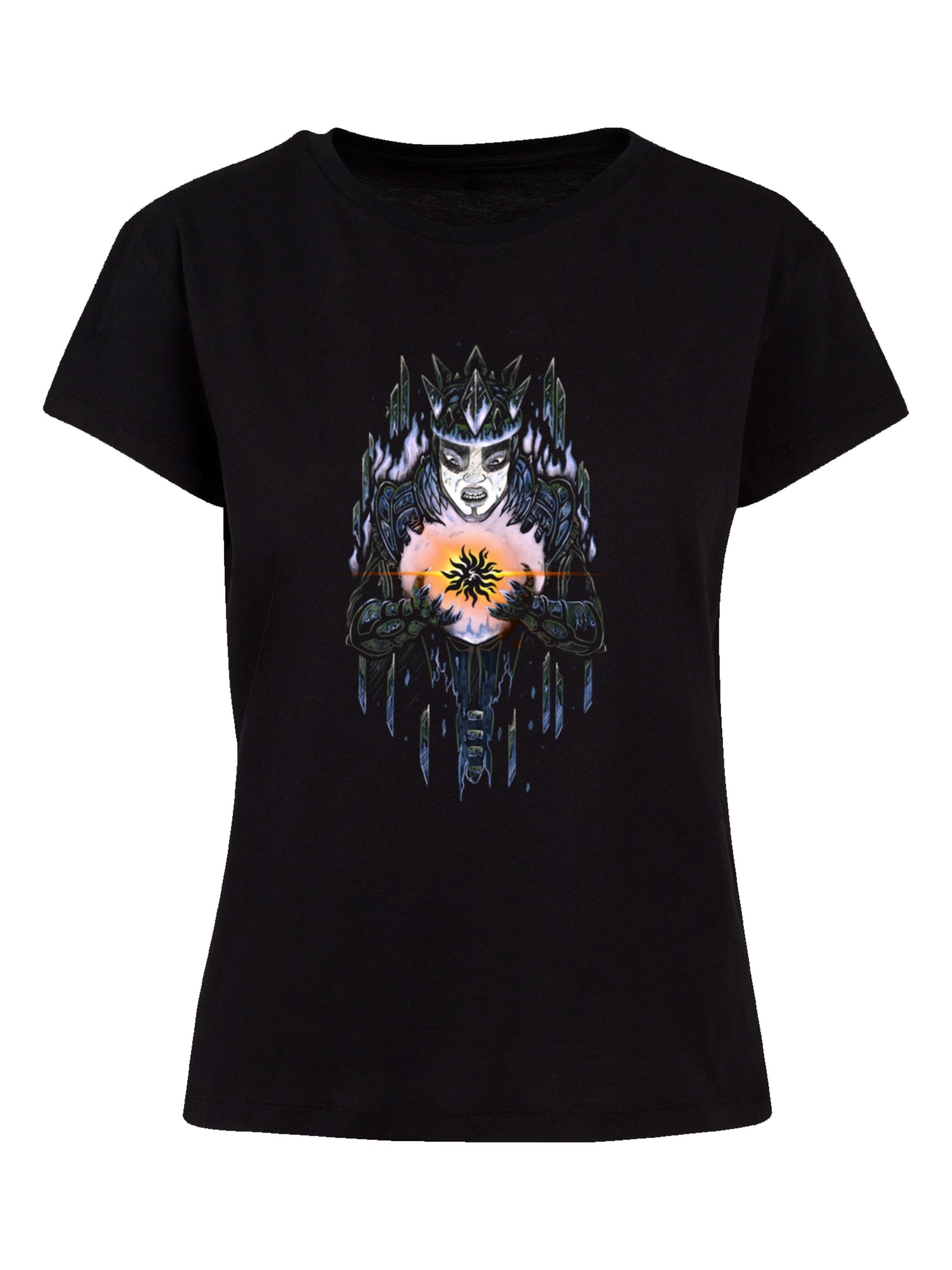 Chroniken der Mythodea 2025 Vermächtnis des Feuers stummgeschaltet und Burgschneider Wht mit Ladies Box Tee