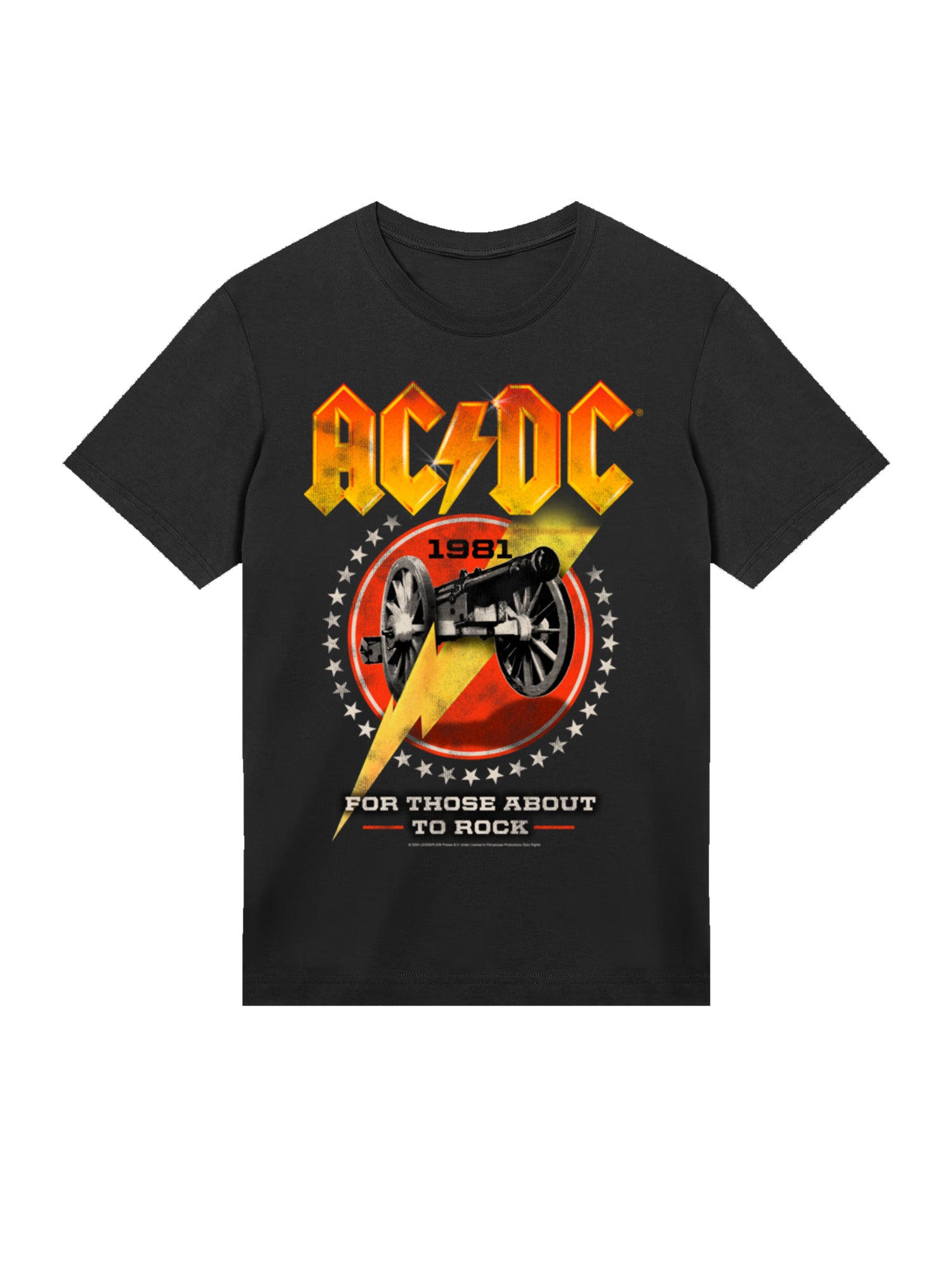 AC/DC For Those About To Rock 1981 Men's Organic T-Shirt