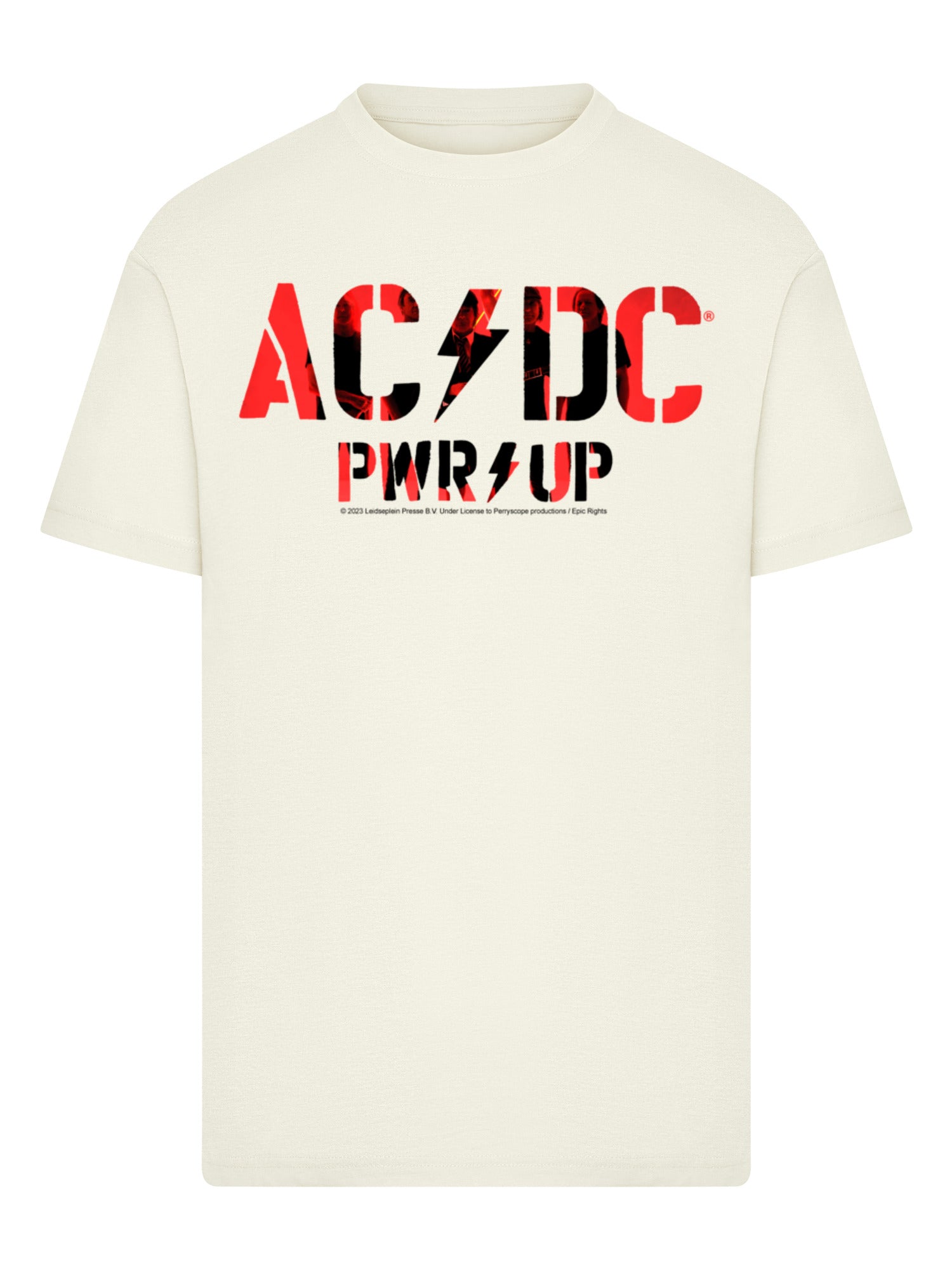 T-shirt de logo AC / DC Pwrup Photo