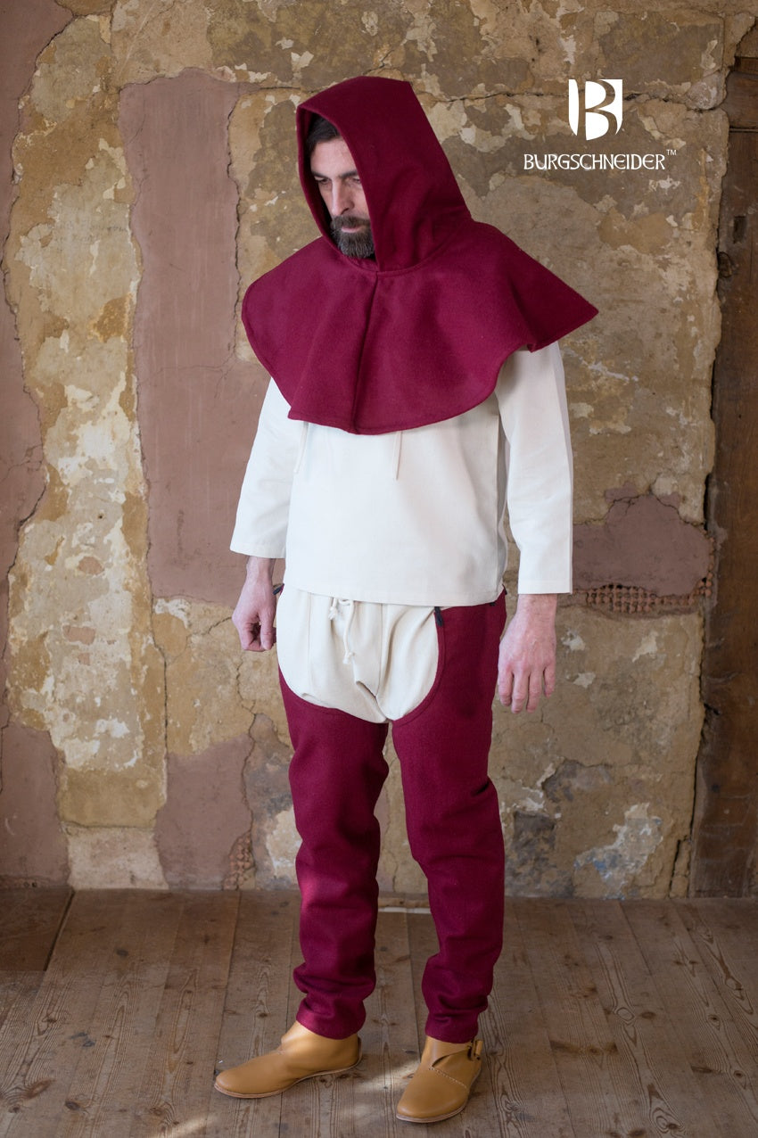 Capuchon Cucullus - Laine Rouge