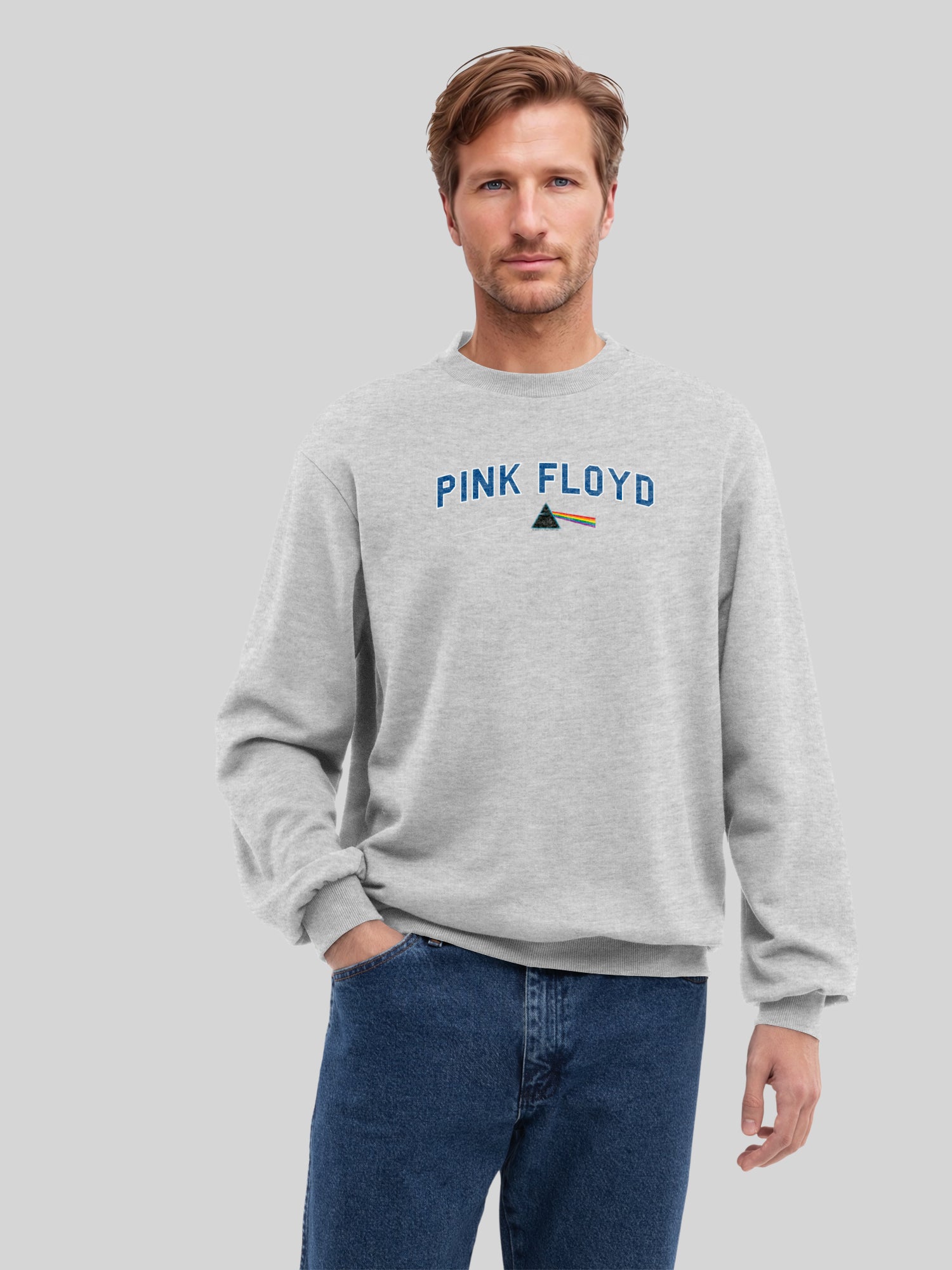 Pink Floyd College Prism with True Blanks | Suéter regular para hombres