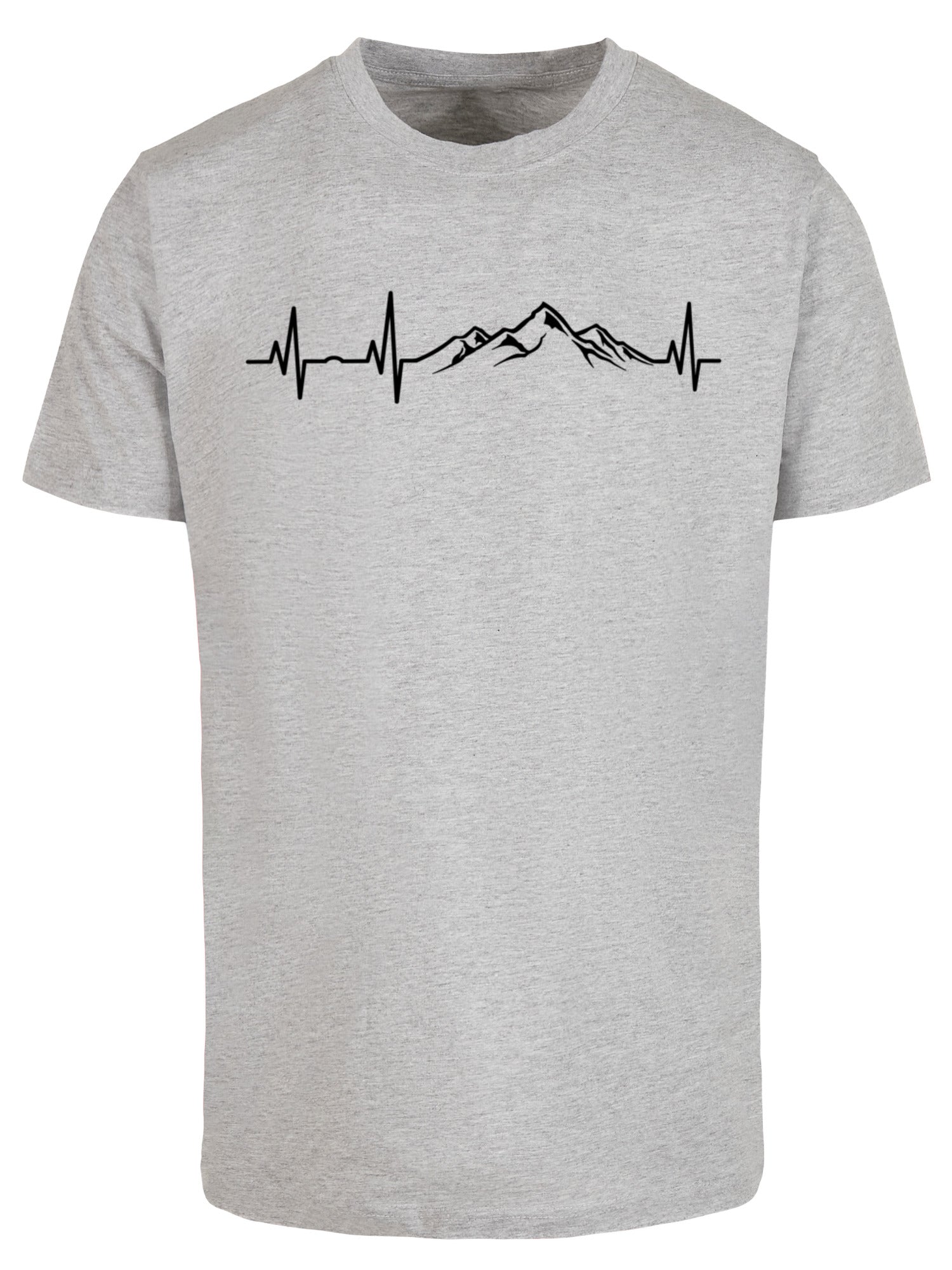 T-Shirt mit Bergherzschlag