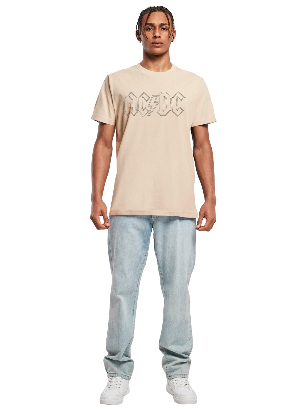 AC/DC Black Outline Logo T-Shirt