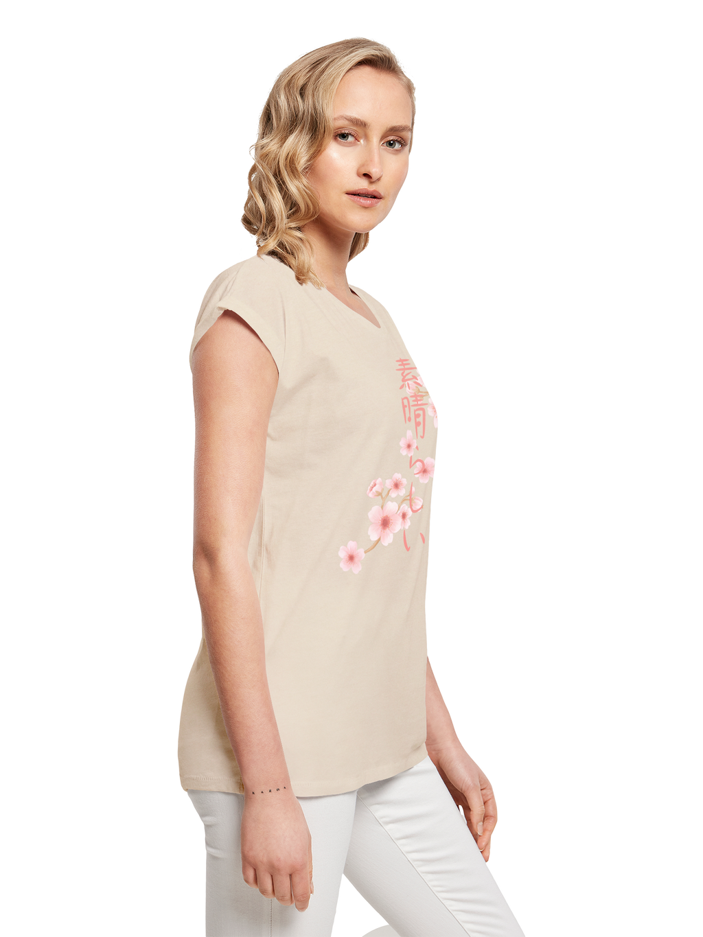 Kirschblüten Asien Damen T-Shirt