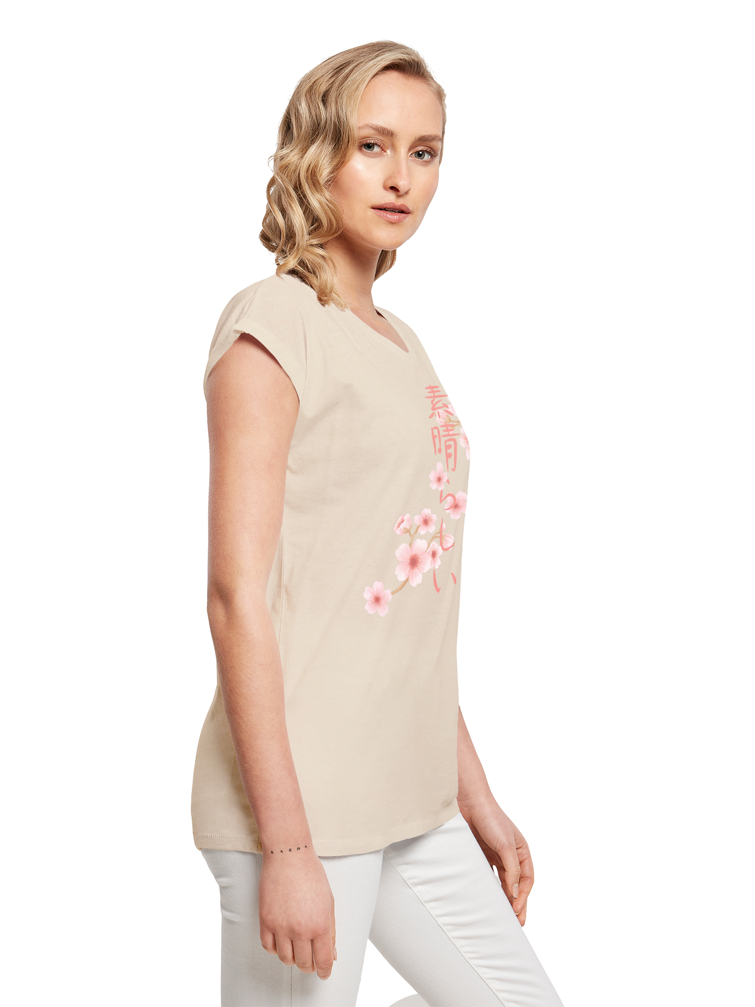 Kirschblüten Asien Damen T-Shirt