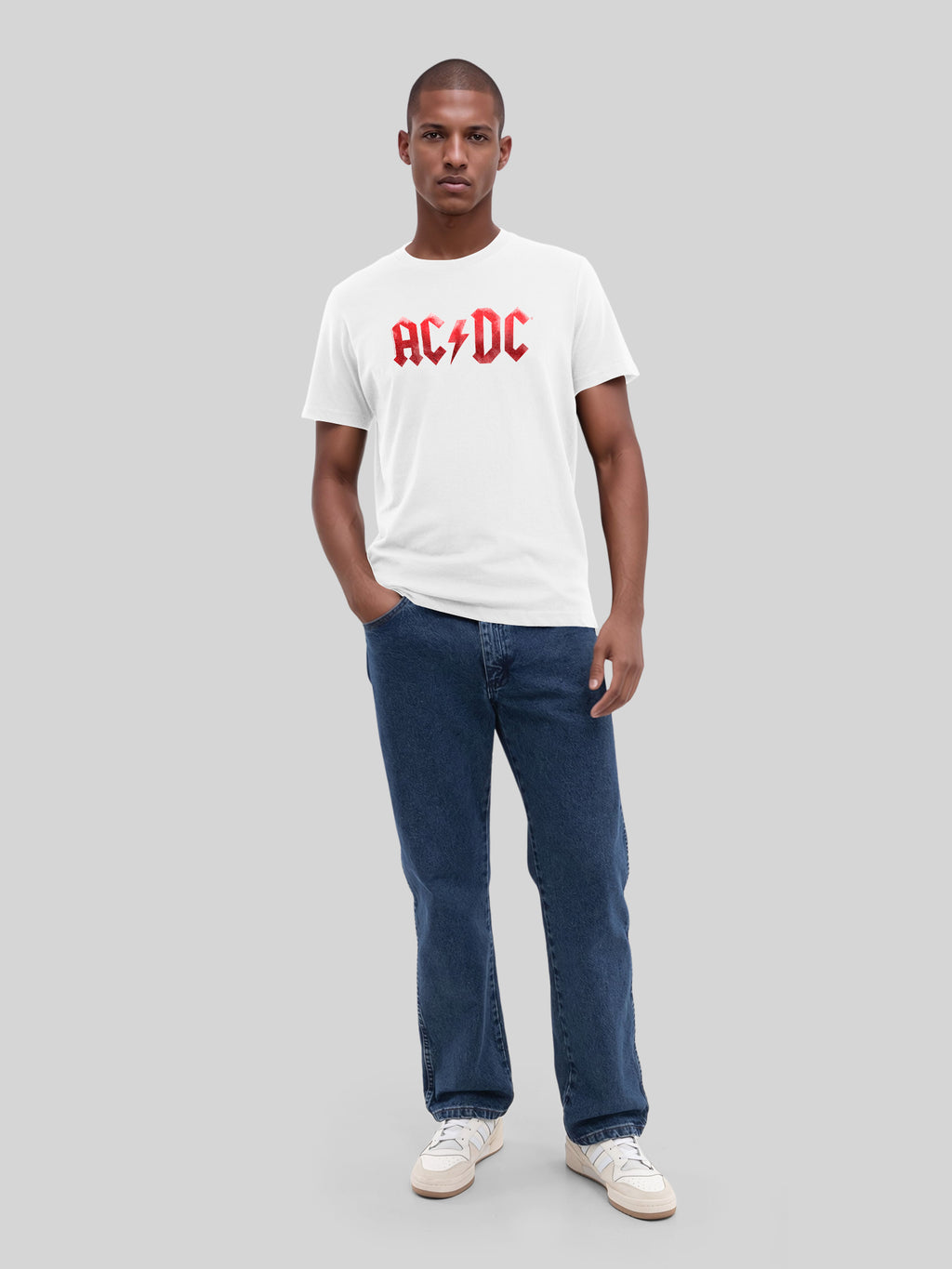 ACDC Red Ice Logo Herren T-Shirt