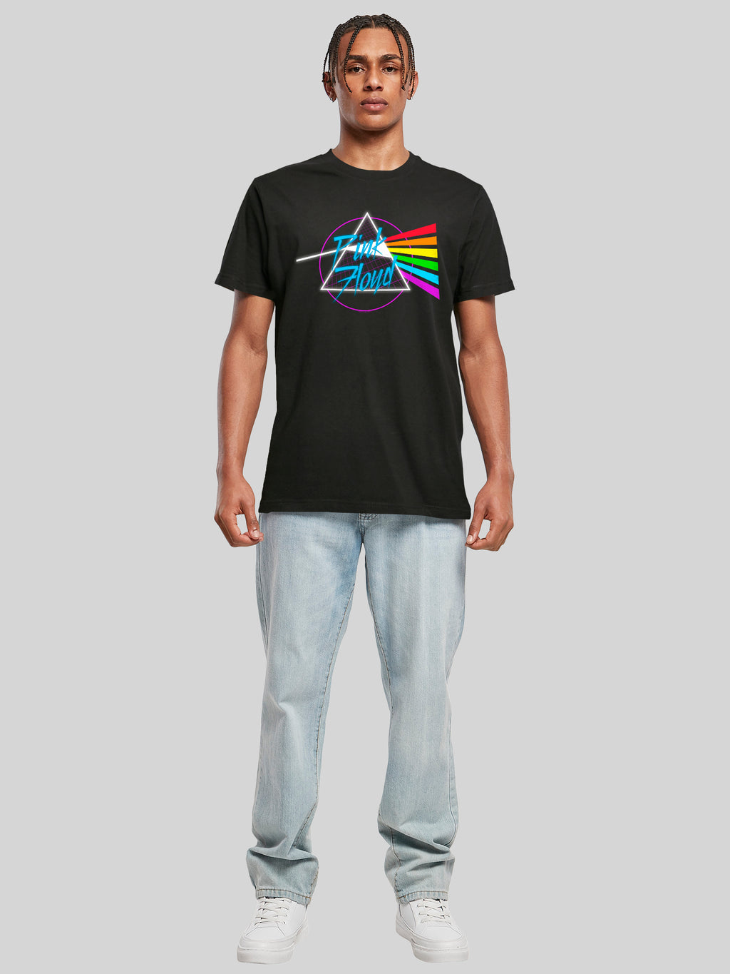 Camiseta Red Floyd Neon Dark Camiseta redonda