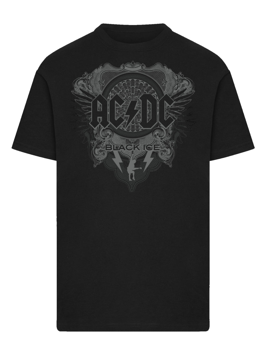 ACDC Black Ice with T-Shirt Round Neck