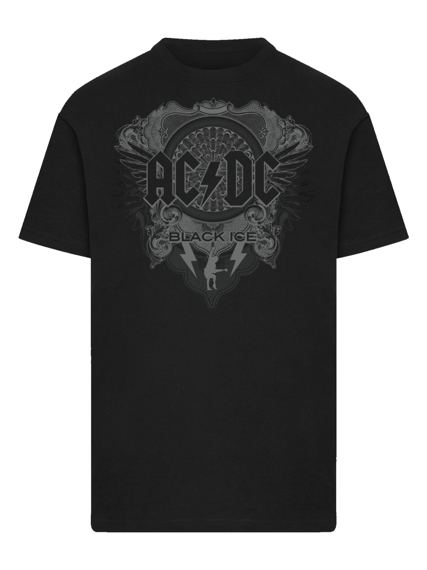 ACDC Black Ice with T-Shirt Round Neck
