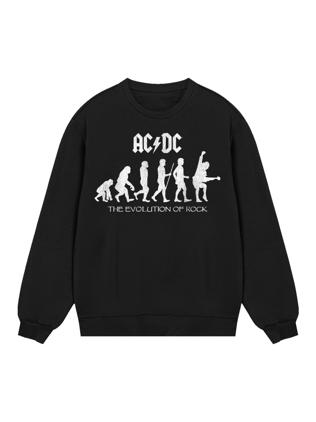 AC/DC Evolution Of Rock Organic Sweatshirt