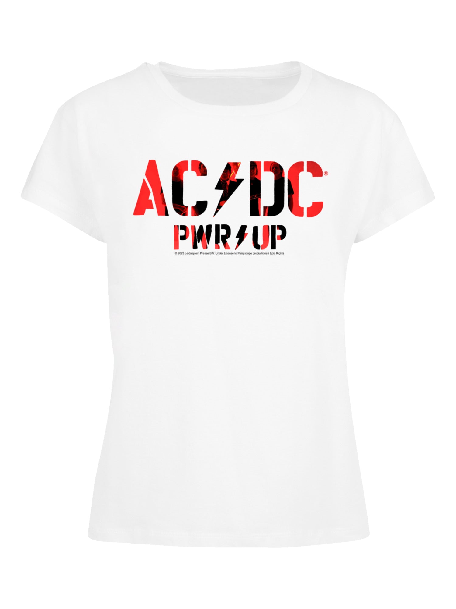 AC/DC PWRUP Photo Logo Box T-Shirt