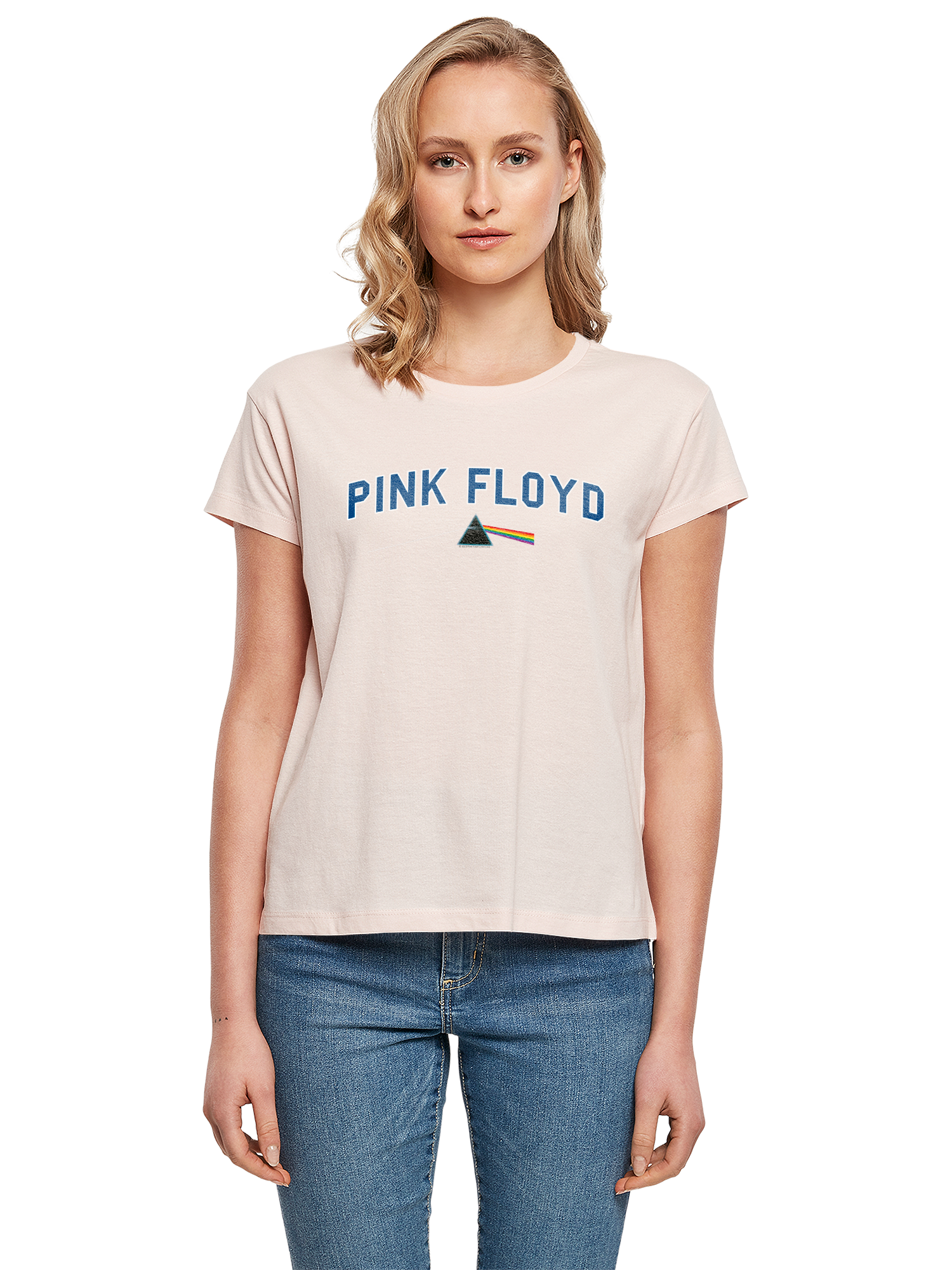Pink Floyd College Prism Damen Box T-Shirt