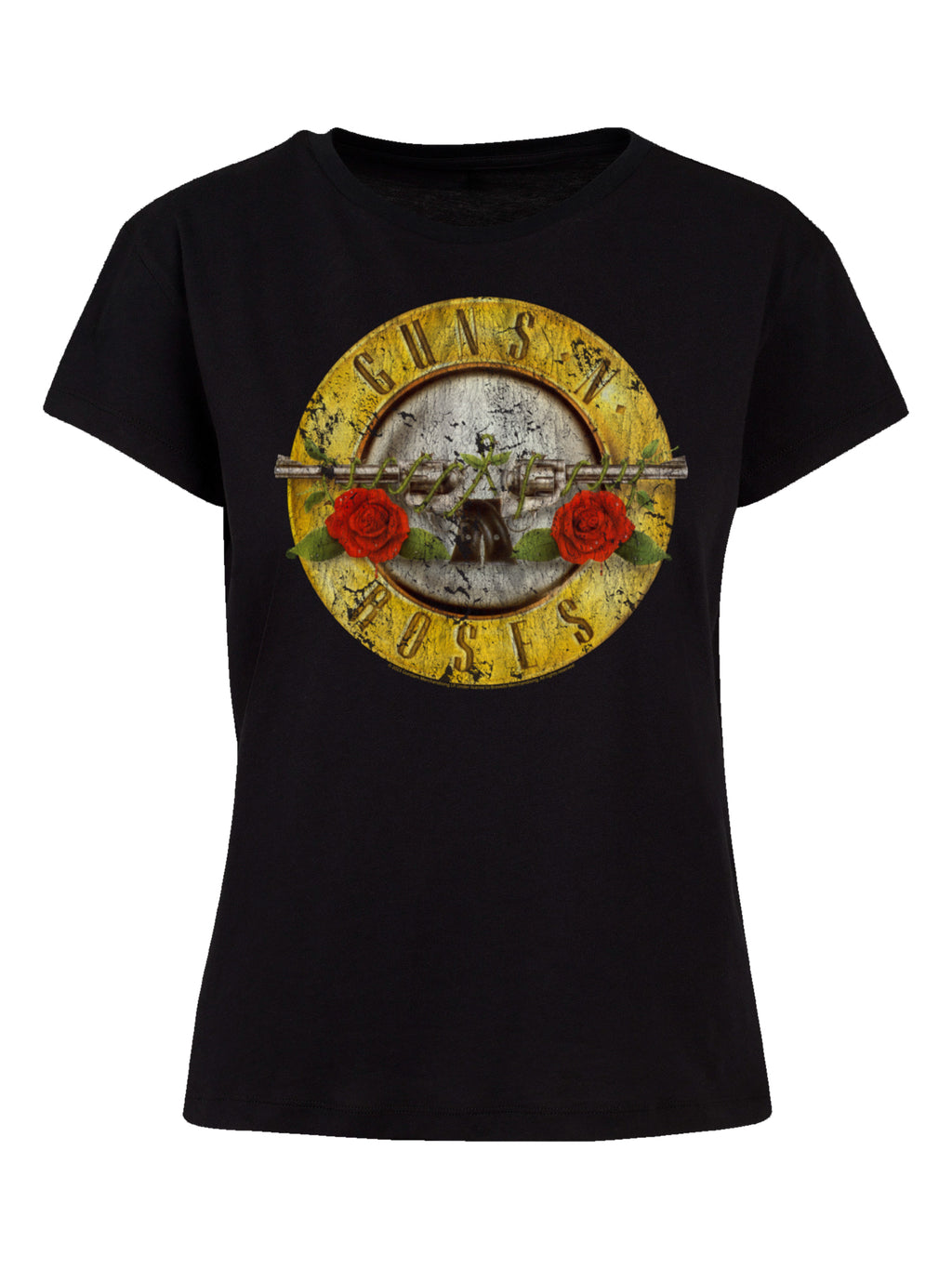 Guns 'n' Roses Vintage Bullet Logo Damen Box T-Shirt