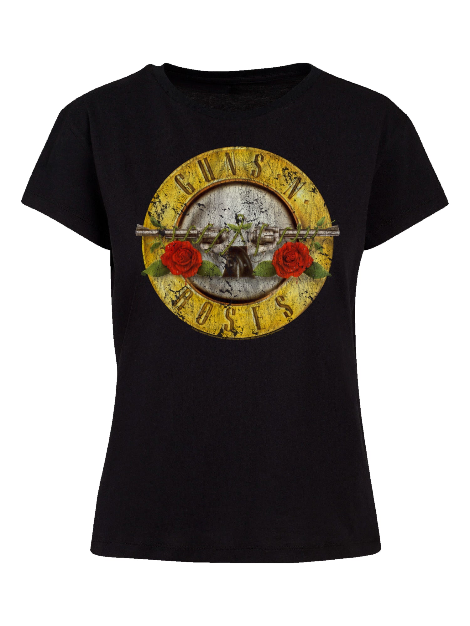 Guns 'n' Roses Vintage Bullet Logo Damen Box T-Shirt