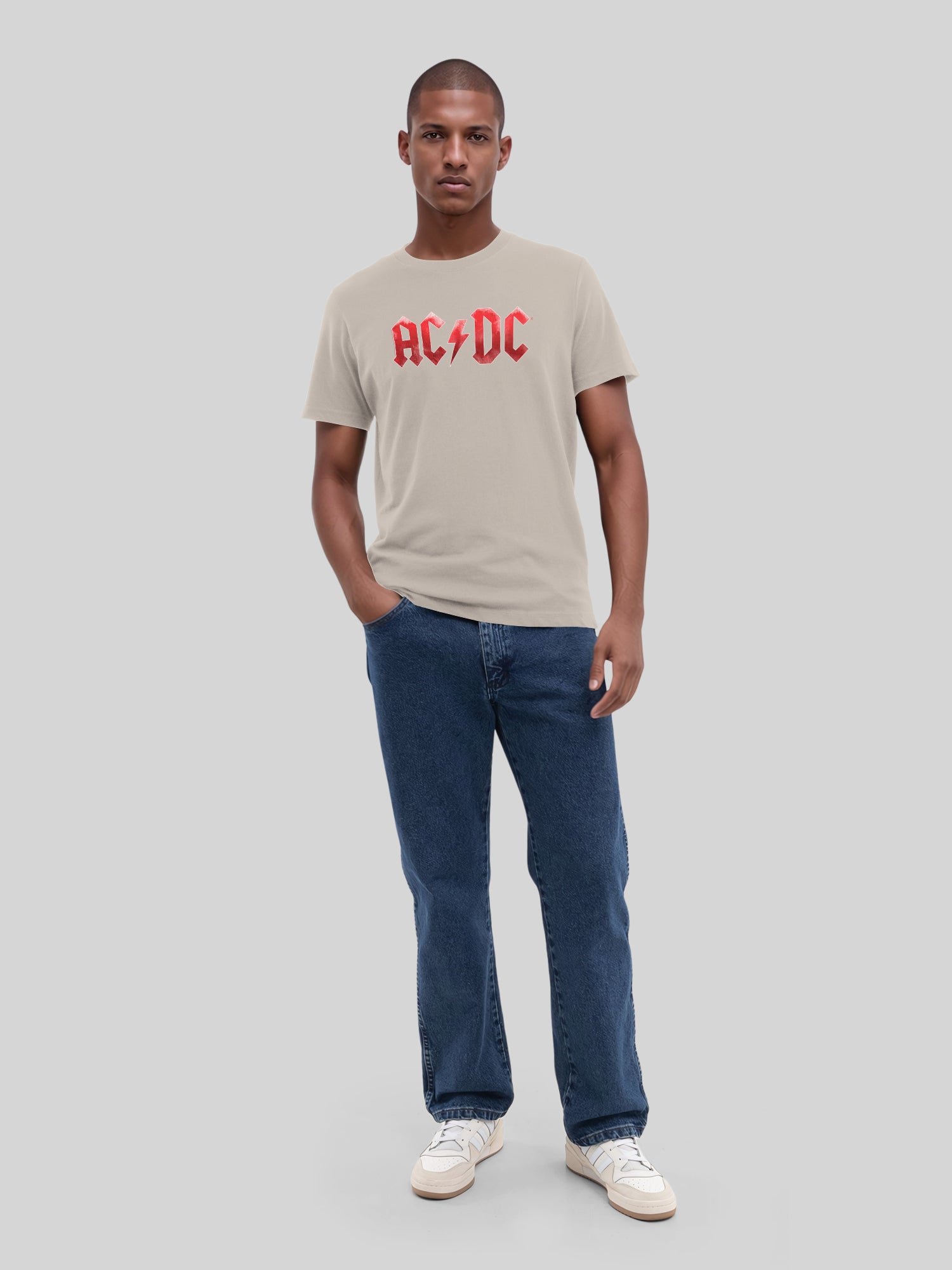 ACDC Red Ice Logo Herren T-Shirt