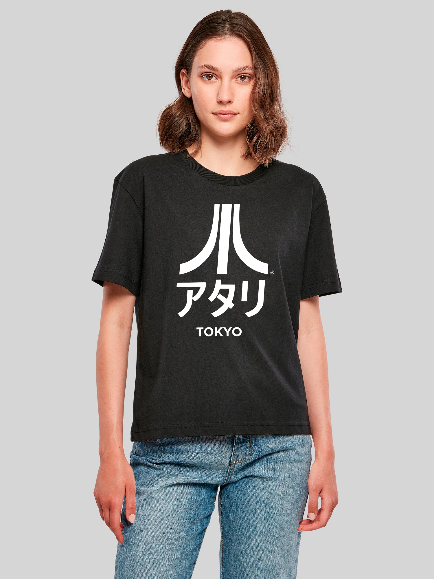 Atari Tokyo Retro Arcade Spiele Damen Alltags-T-Shirt