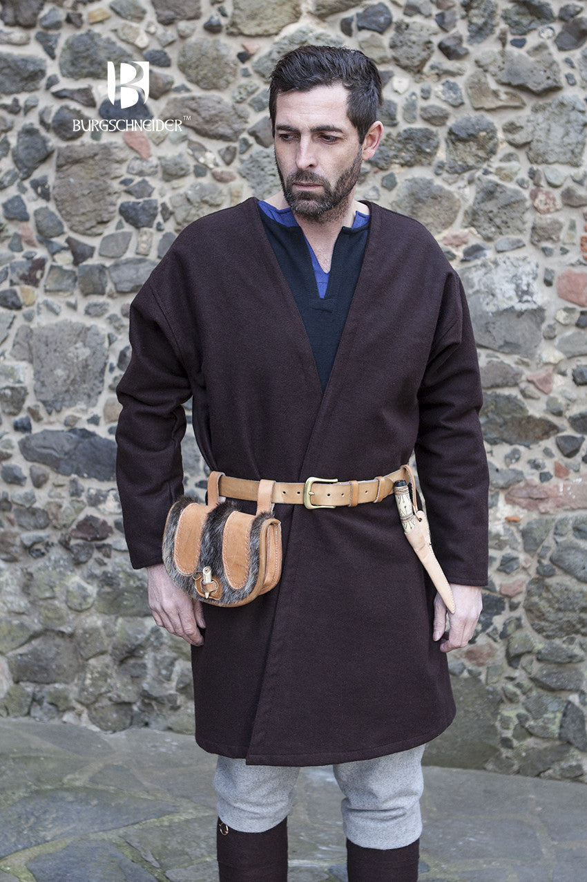 Veste croisée à rabat Loki - Marron