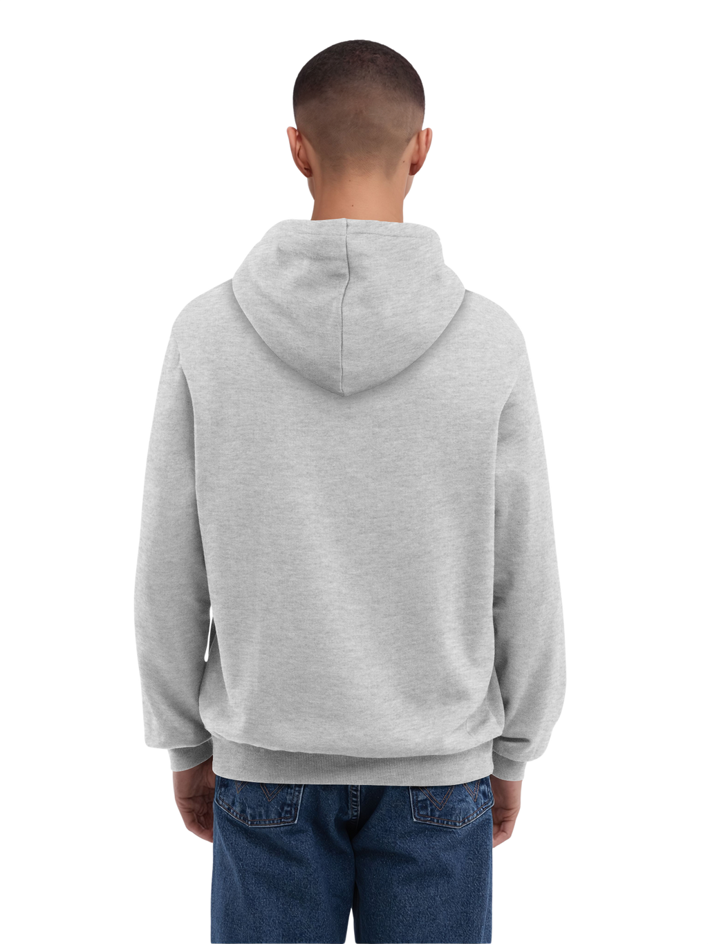 AC/DC Black Outline Logo Organic Hoodie