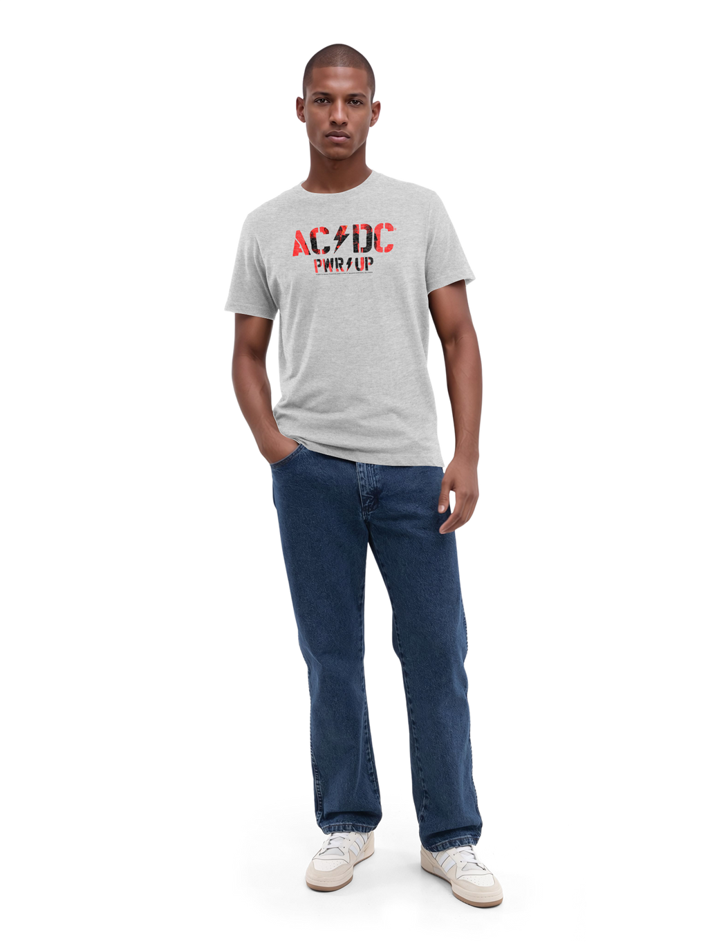 AC/DC PWRUP Photo Logo Organic T-Shirt