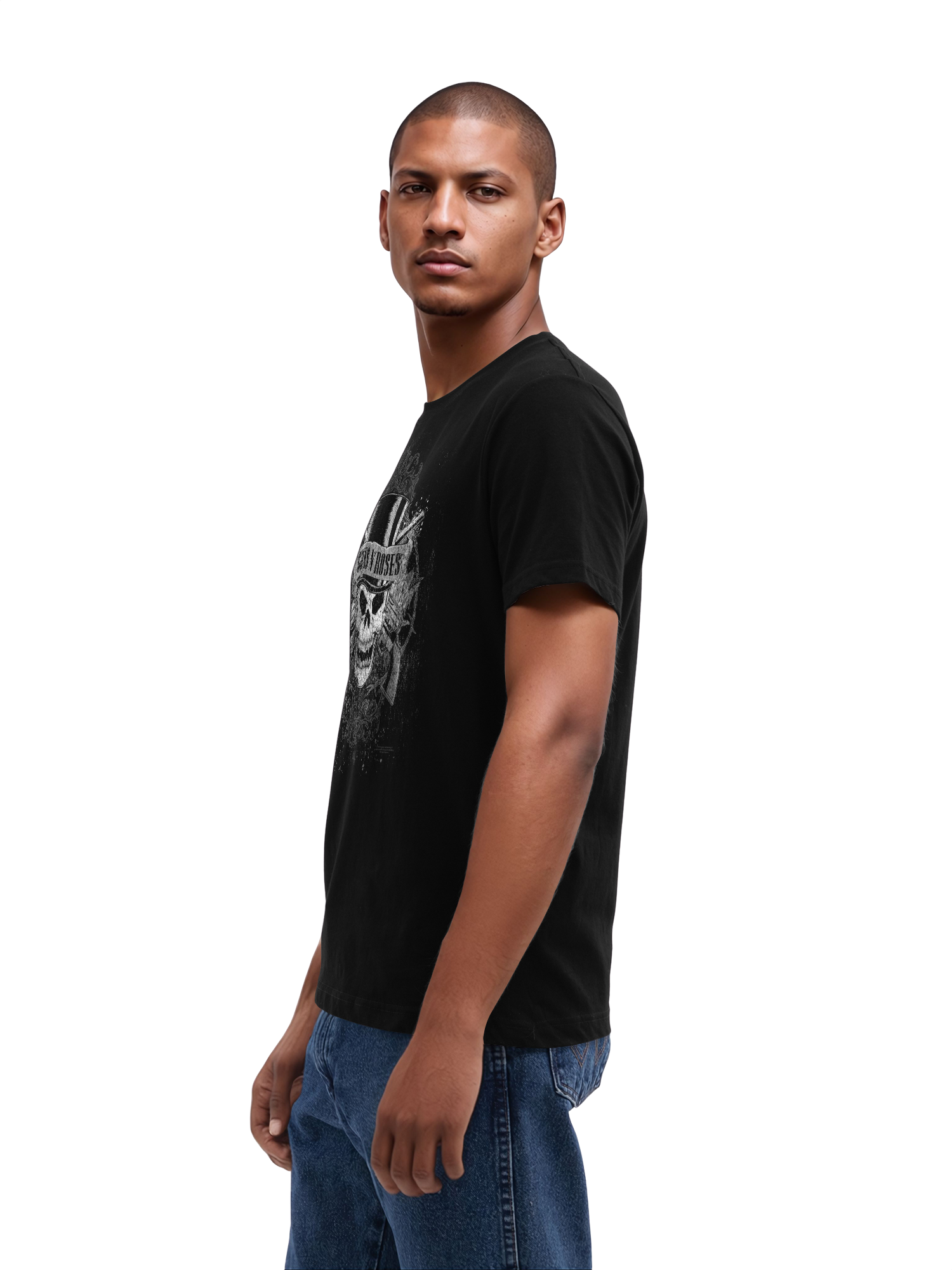 Guns N' Roses Faded Skull T-Shirt