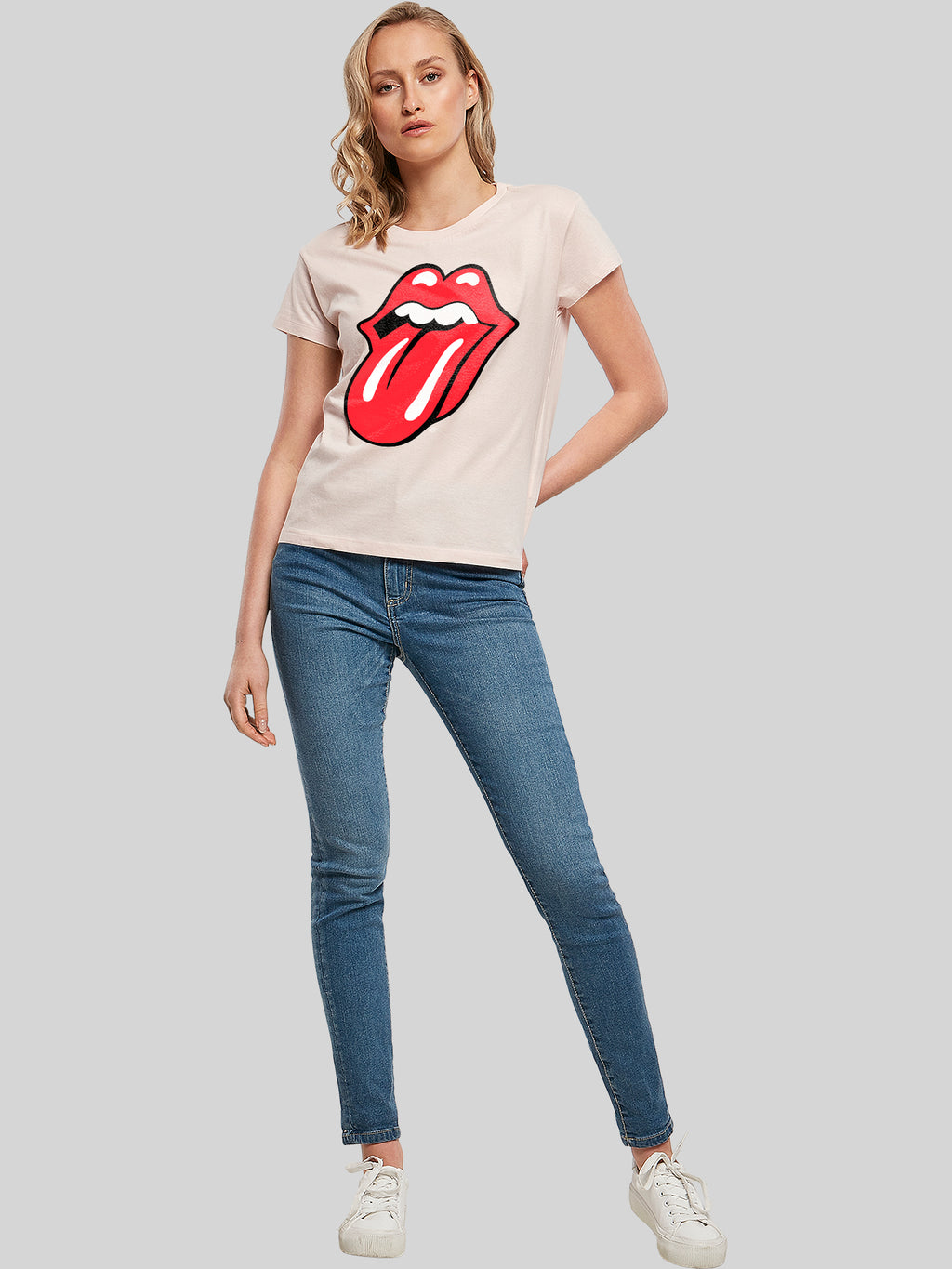 The Rolling Stones Classic Zungen BLK mit Damenbox