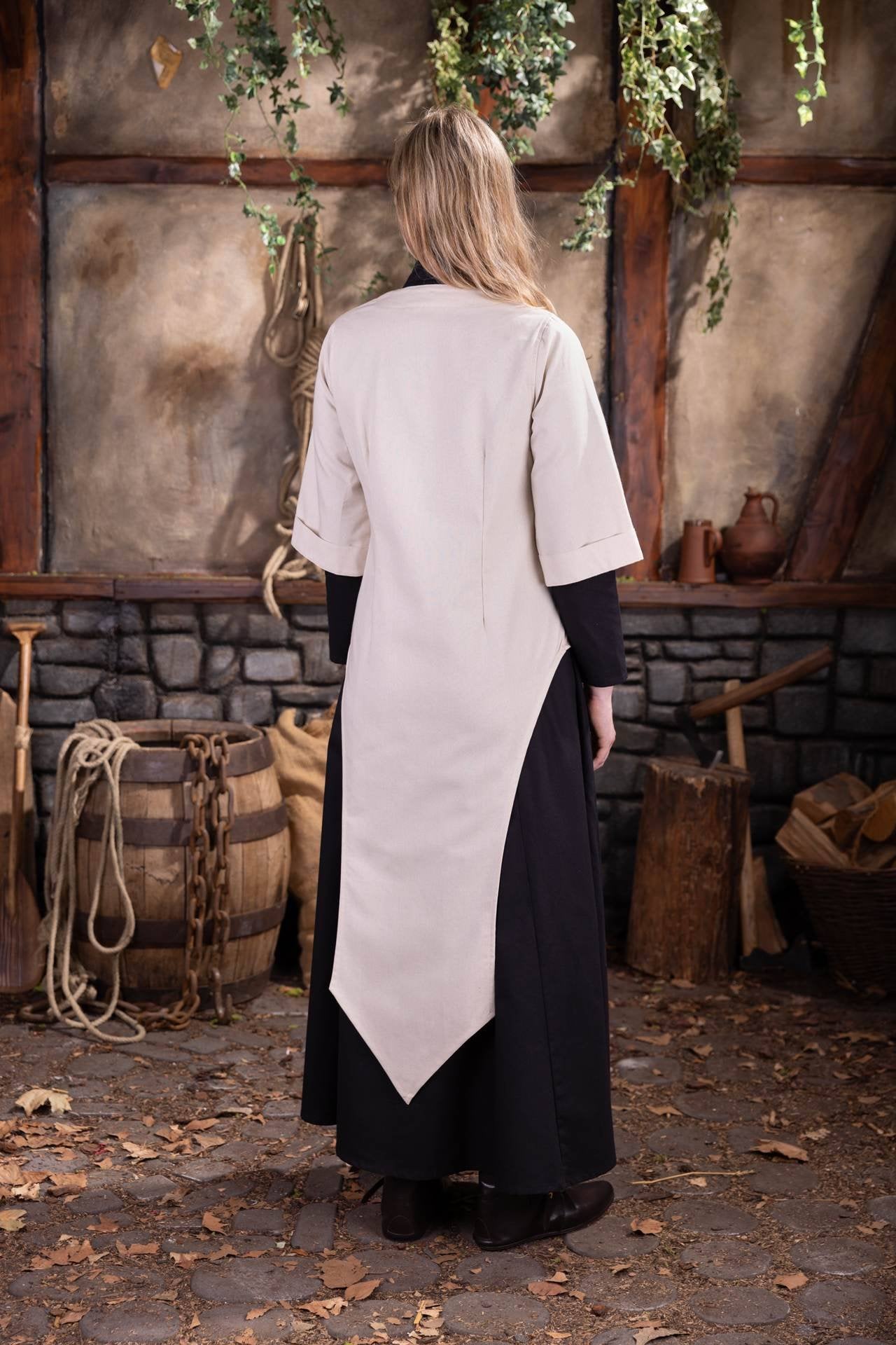 Dungeons & Dragons Female Wizard Upper Dress Natural