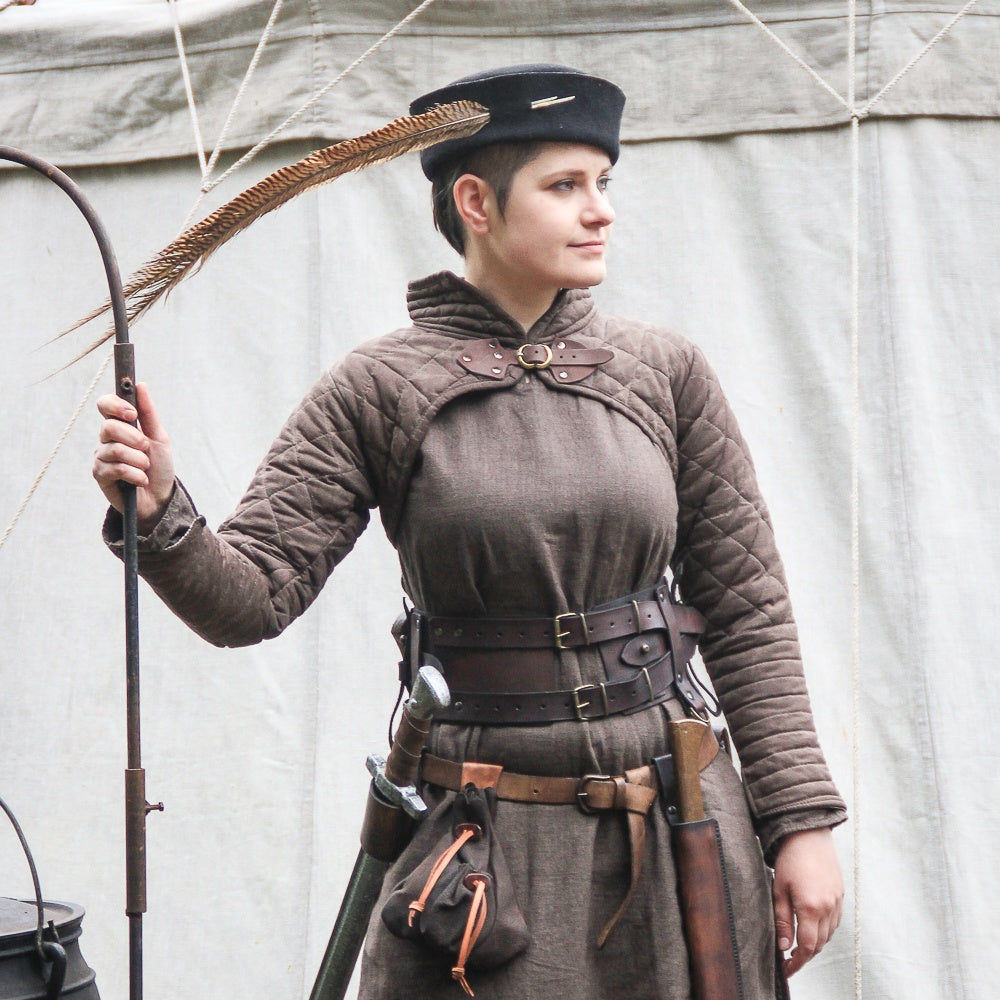 Gambesón Drachenstein Marrón