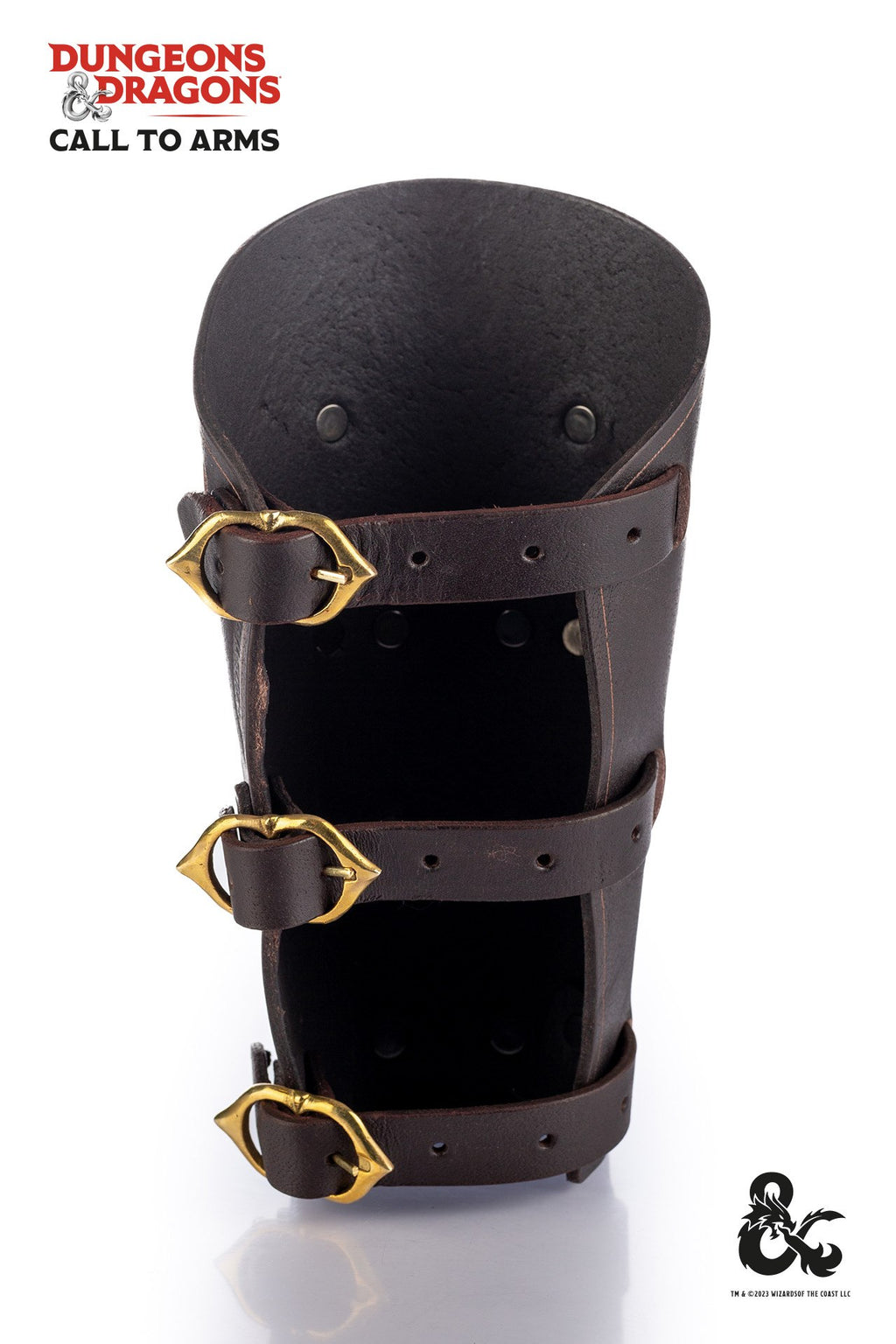 Dungeons & Dragons Kämpfer Leder Armschienen Braun