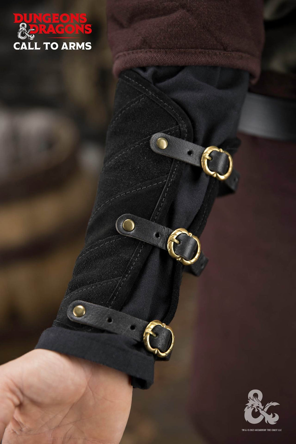 Dungeons & Dragons Armschiene für Waldläufer Schwarz