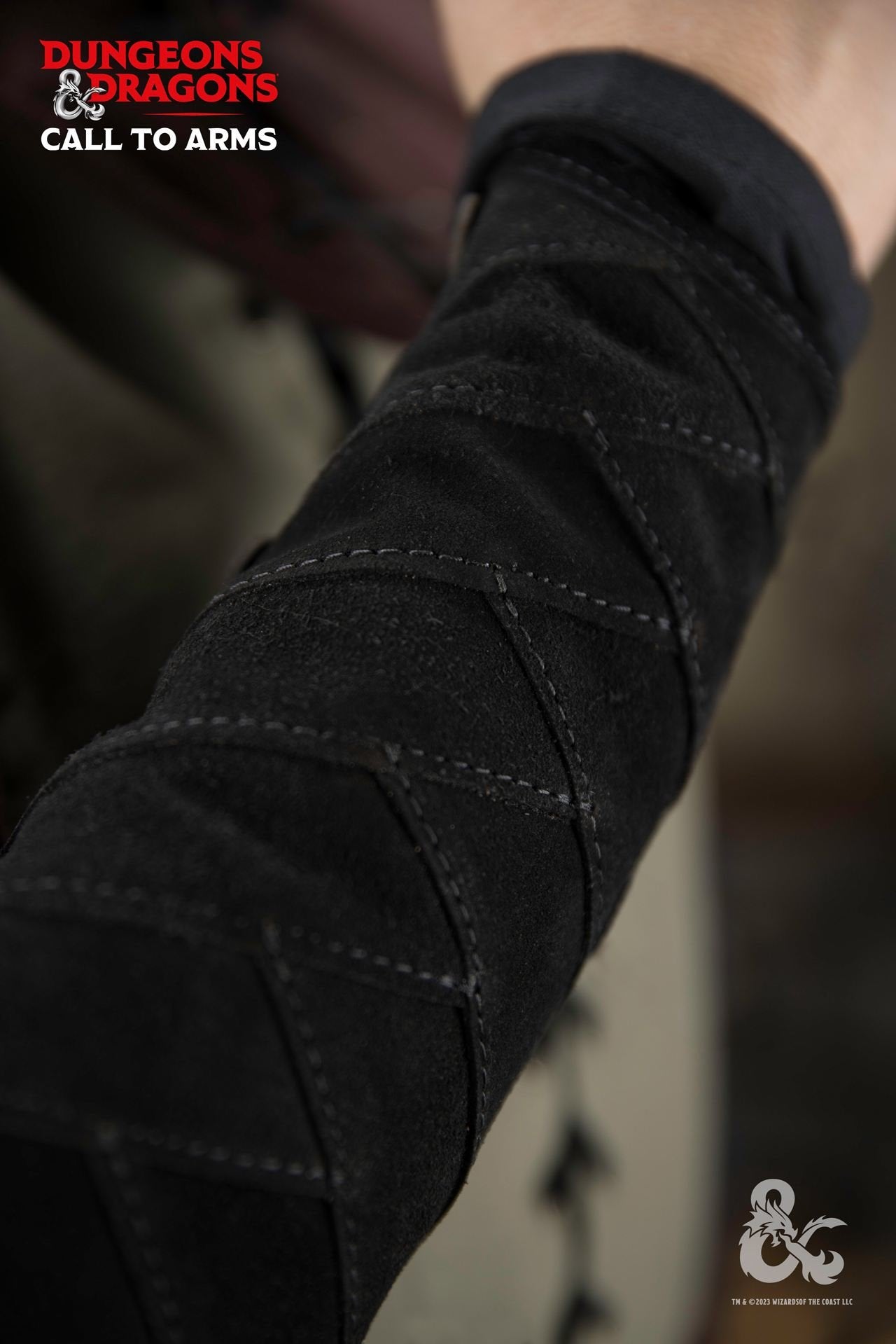 Dungeons & Dragons Armschiene für Waldläufer Schwarz