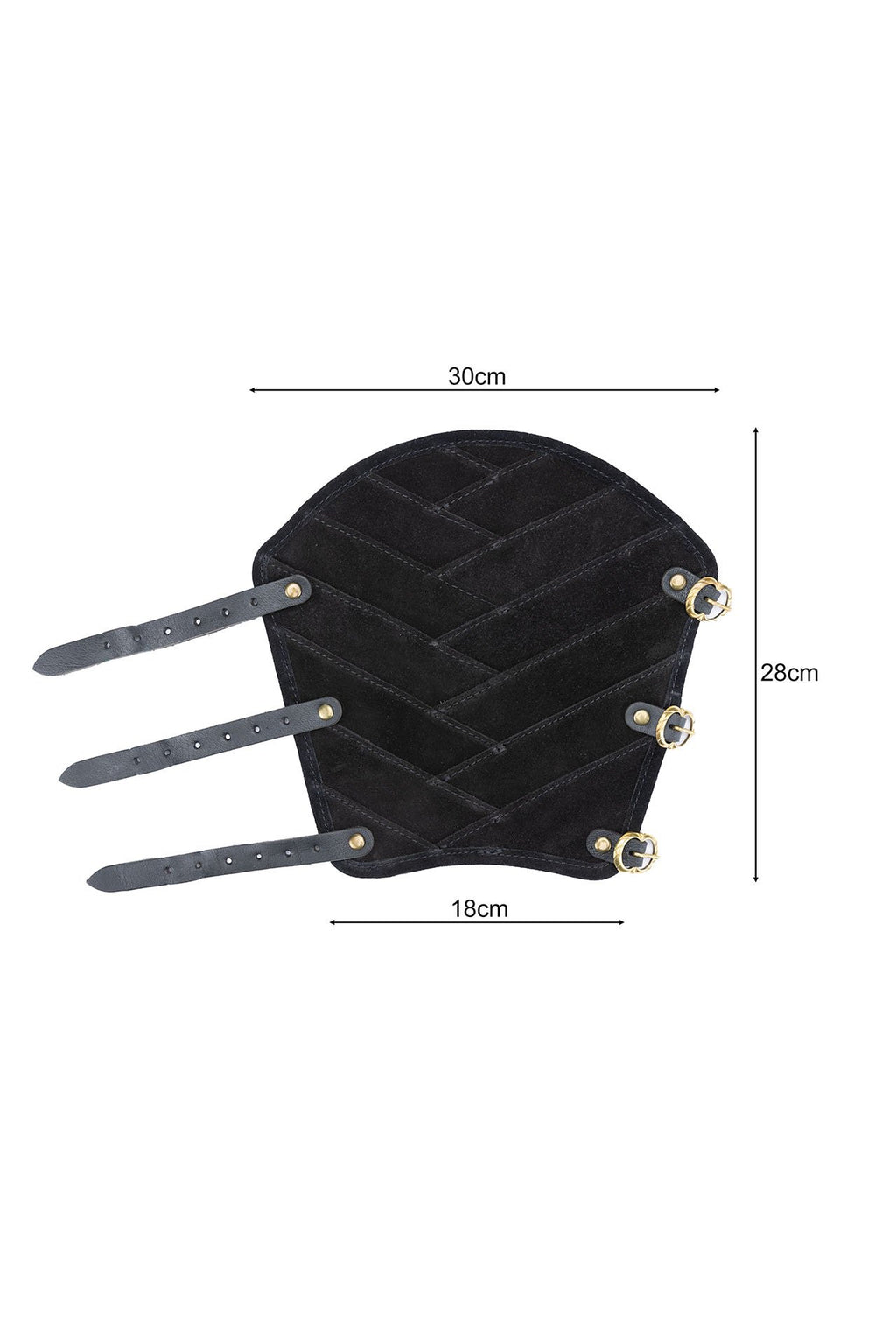 Dungeons & Dragons Armschiene für Waldläufer Schwarz