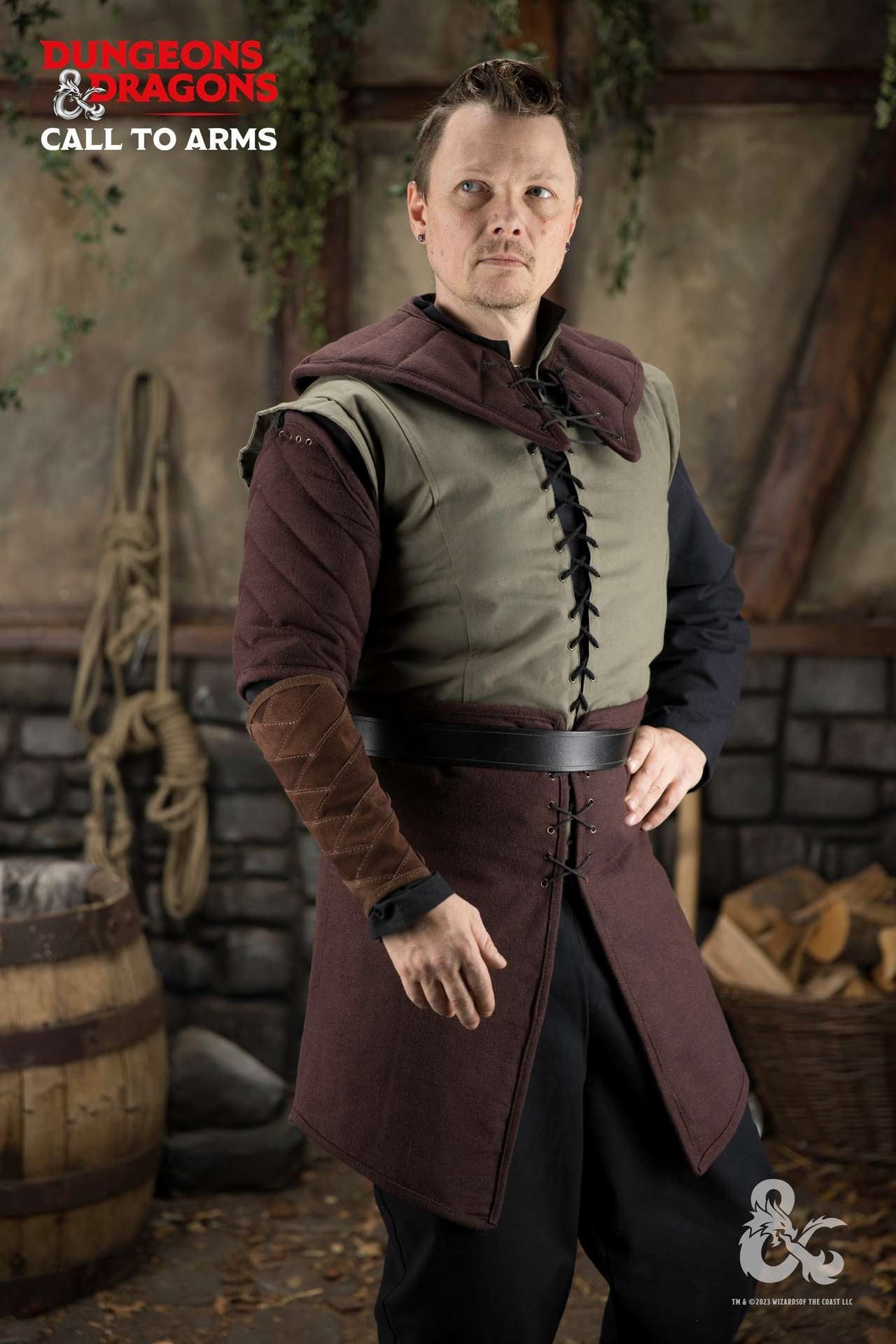 Dungeons & Dragons Armschiene für Waldläufer Braun