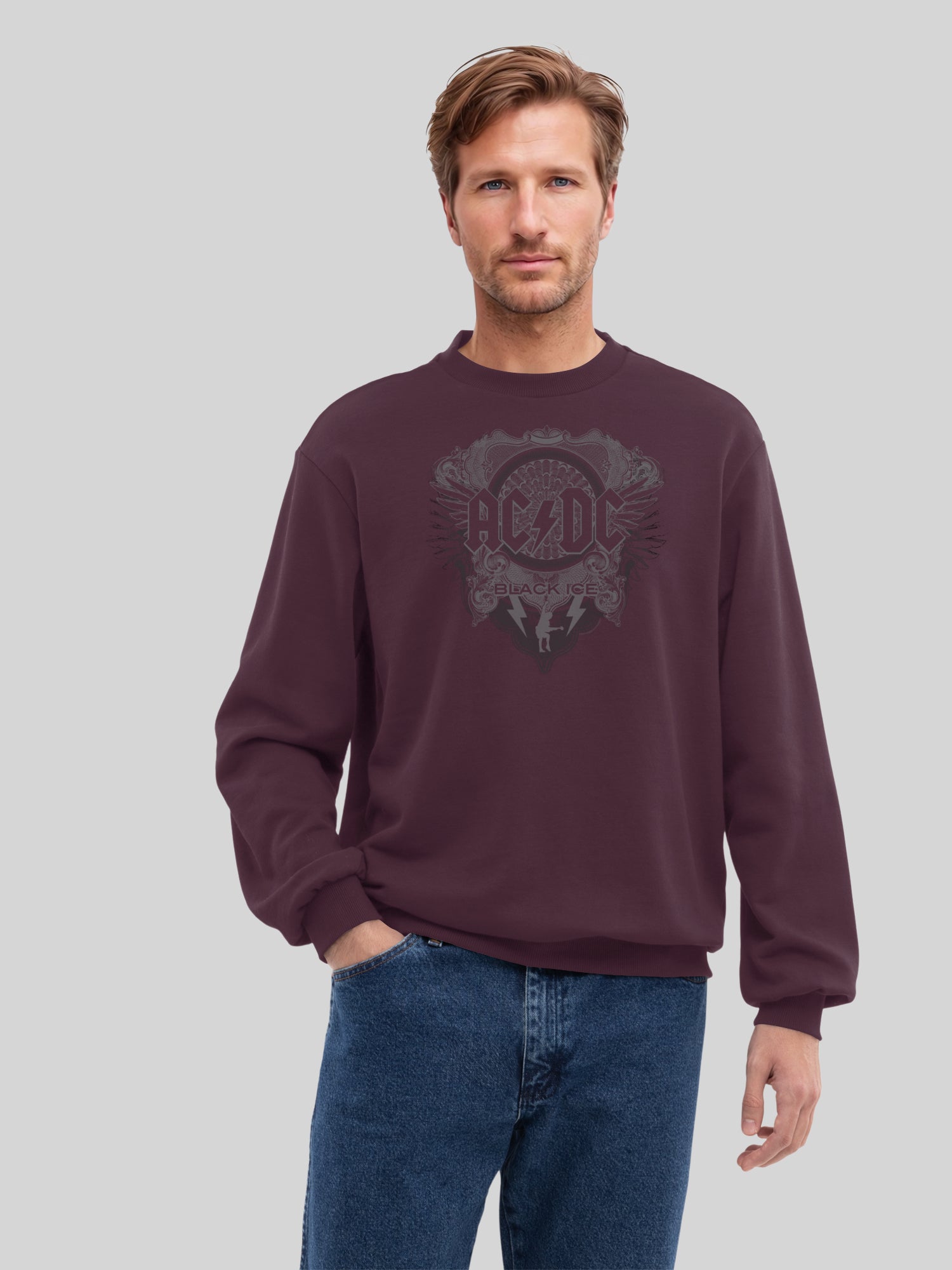 ACDC Black Ice Herren Sweatshirt