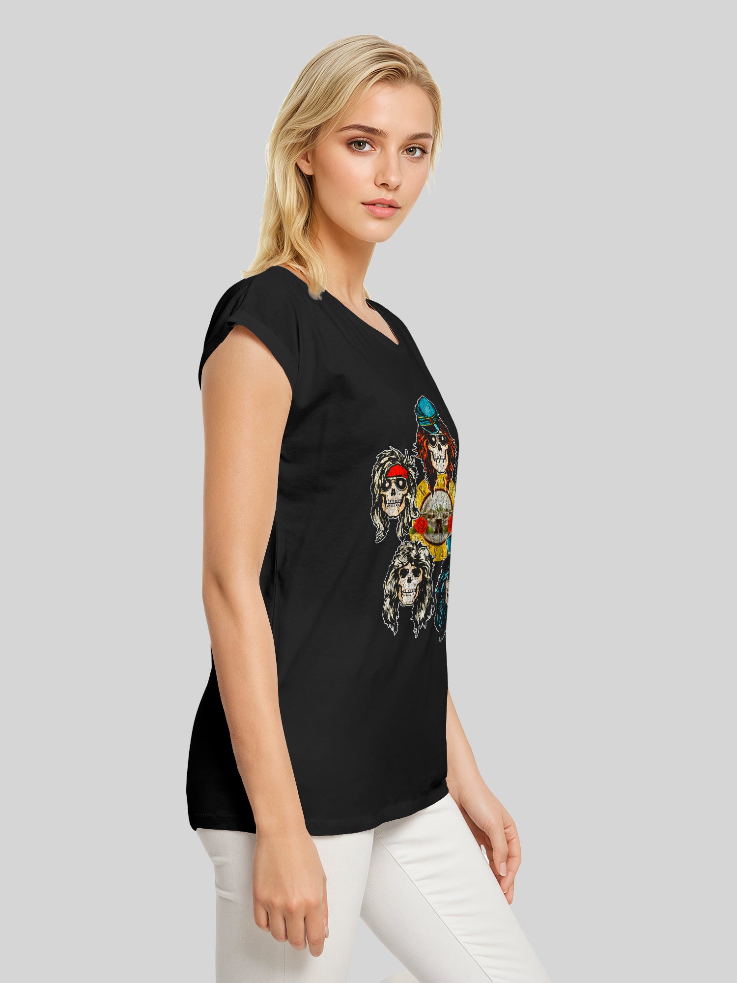 Guns N' Roses Vintage Heads Damen T-Shirt