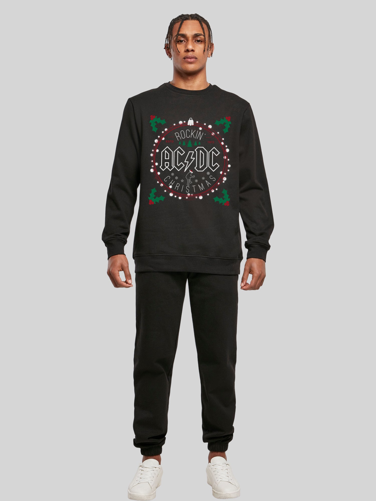 AC/DC Christmas Circle Sweatshirt