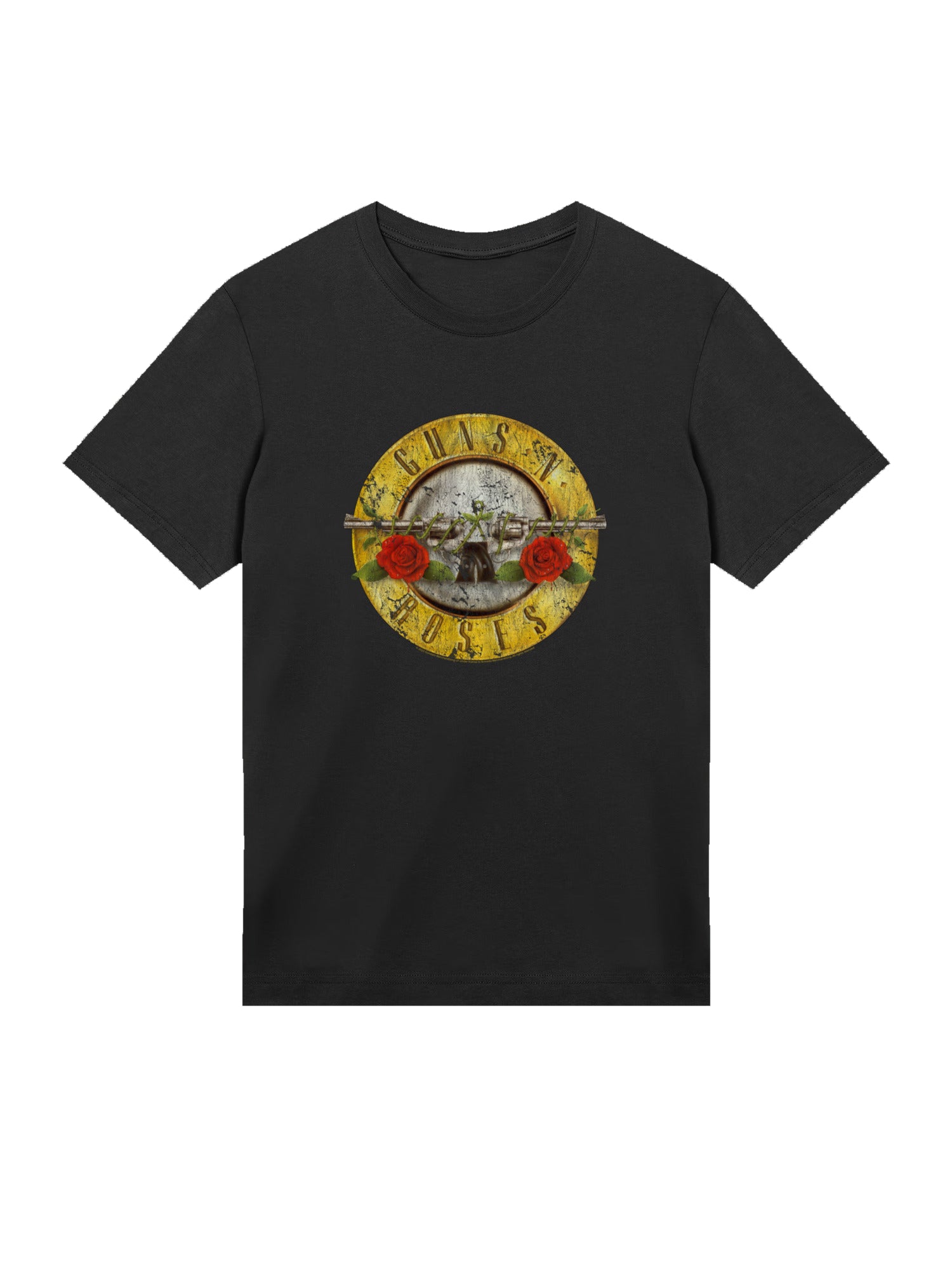 Guns n 'Roses Vintage Bullet Logo Herren reguläres T -Shirt