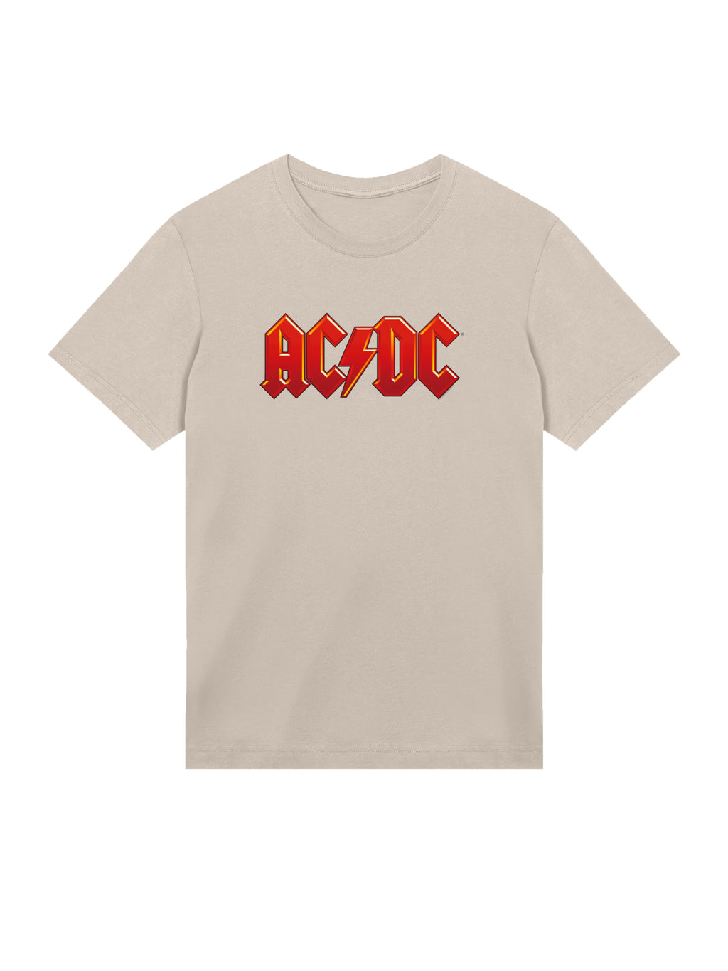 ACDC Dunkelrotes Logo Herren T-Shirt