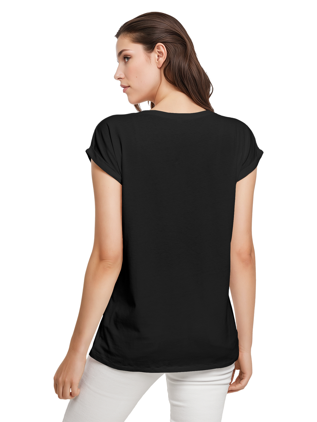T-shirt pour dames de rythme cardiaque de montagne