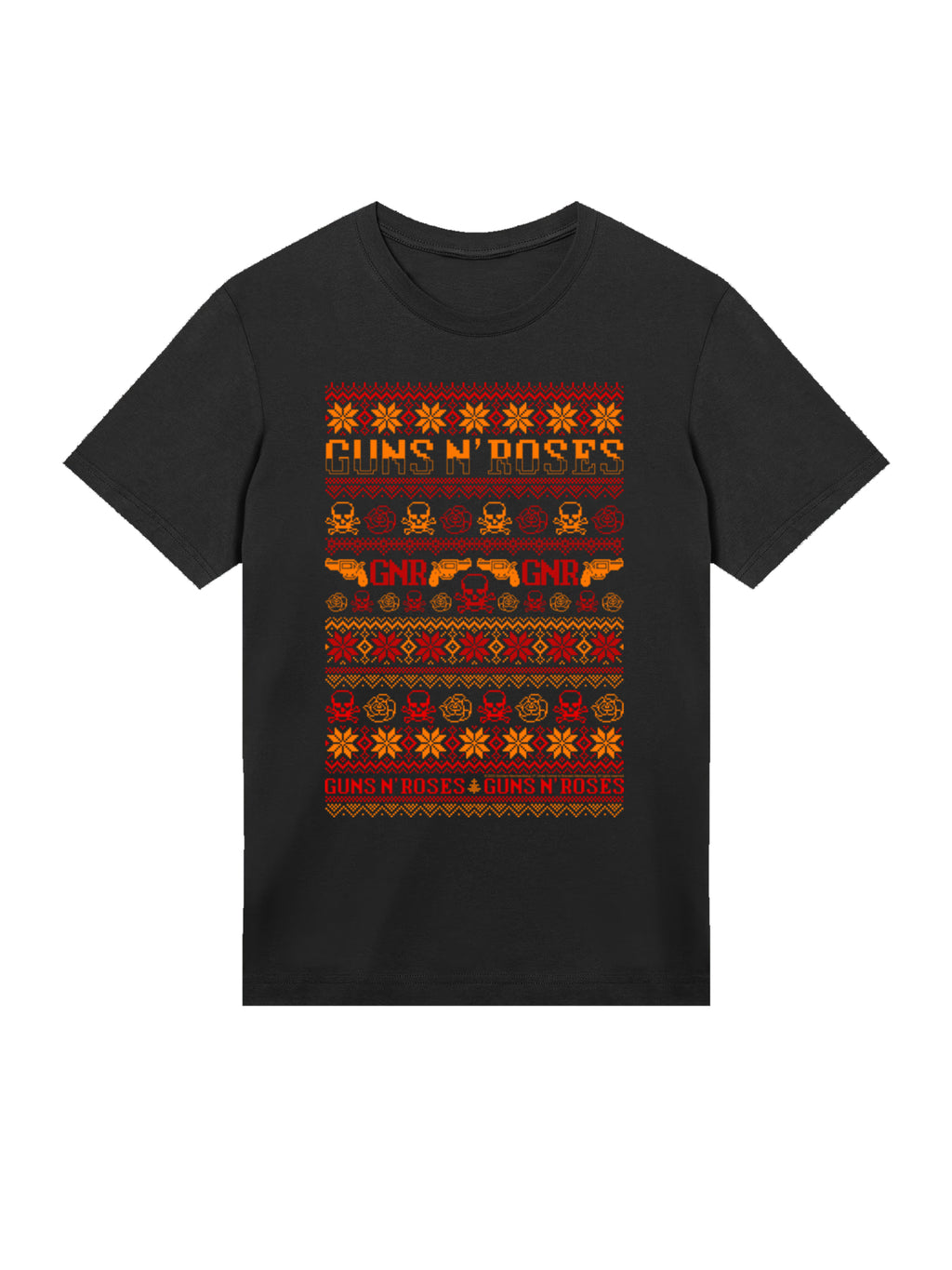 Guns And Roses Herren T-Shirt Weihnachten