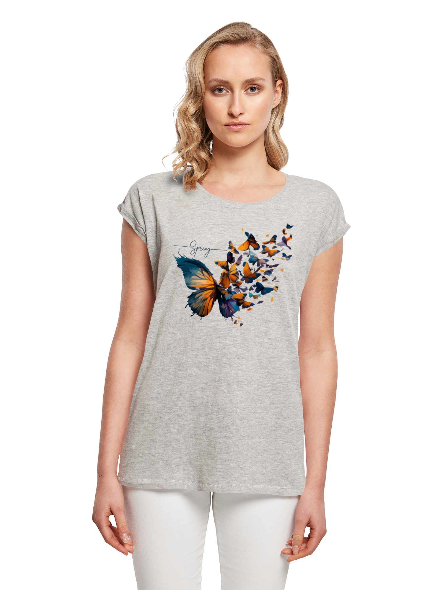 Schmetterling der Schmetterlinge Damen T-Shirt