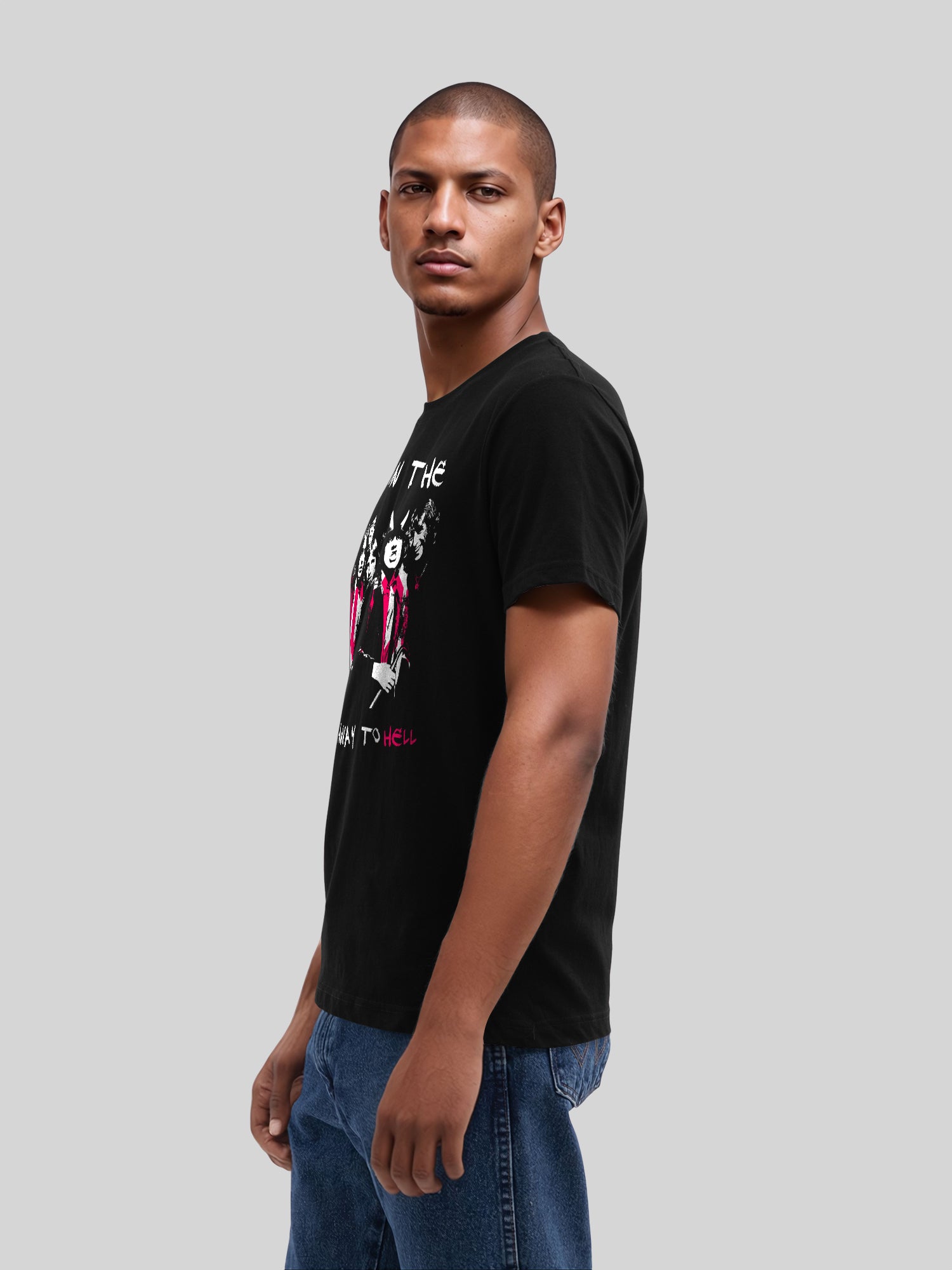 AC/DC I'm On The Highway To Hell Men's Organic T-Shirt