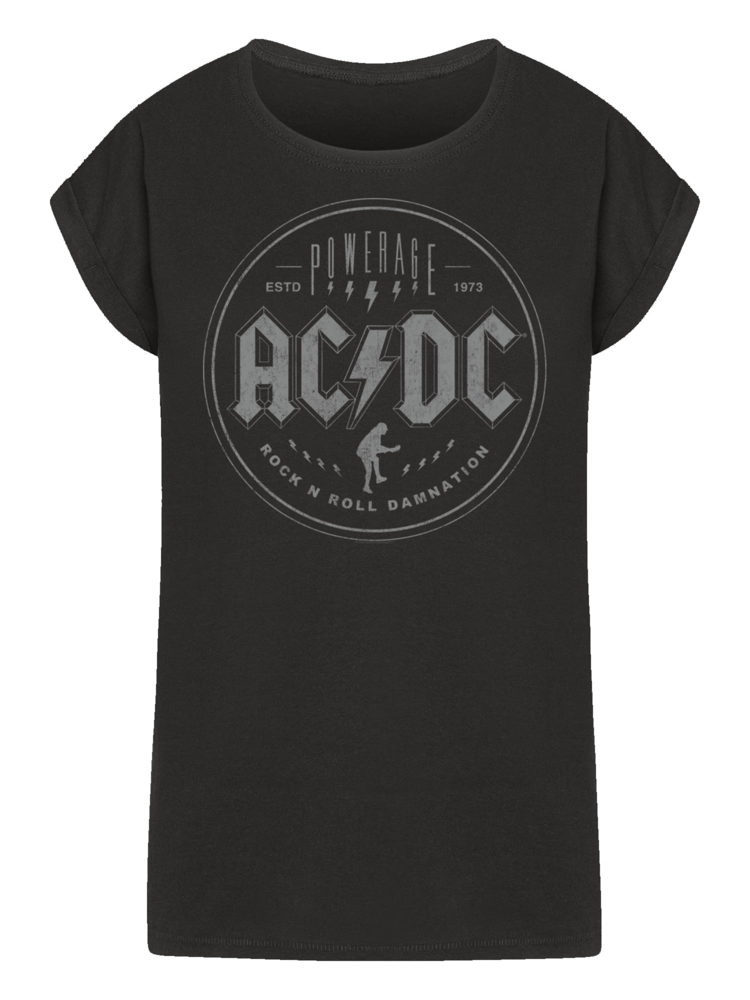 ACDC Rock N Roll Damnation Damen T-Shirt