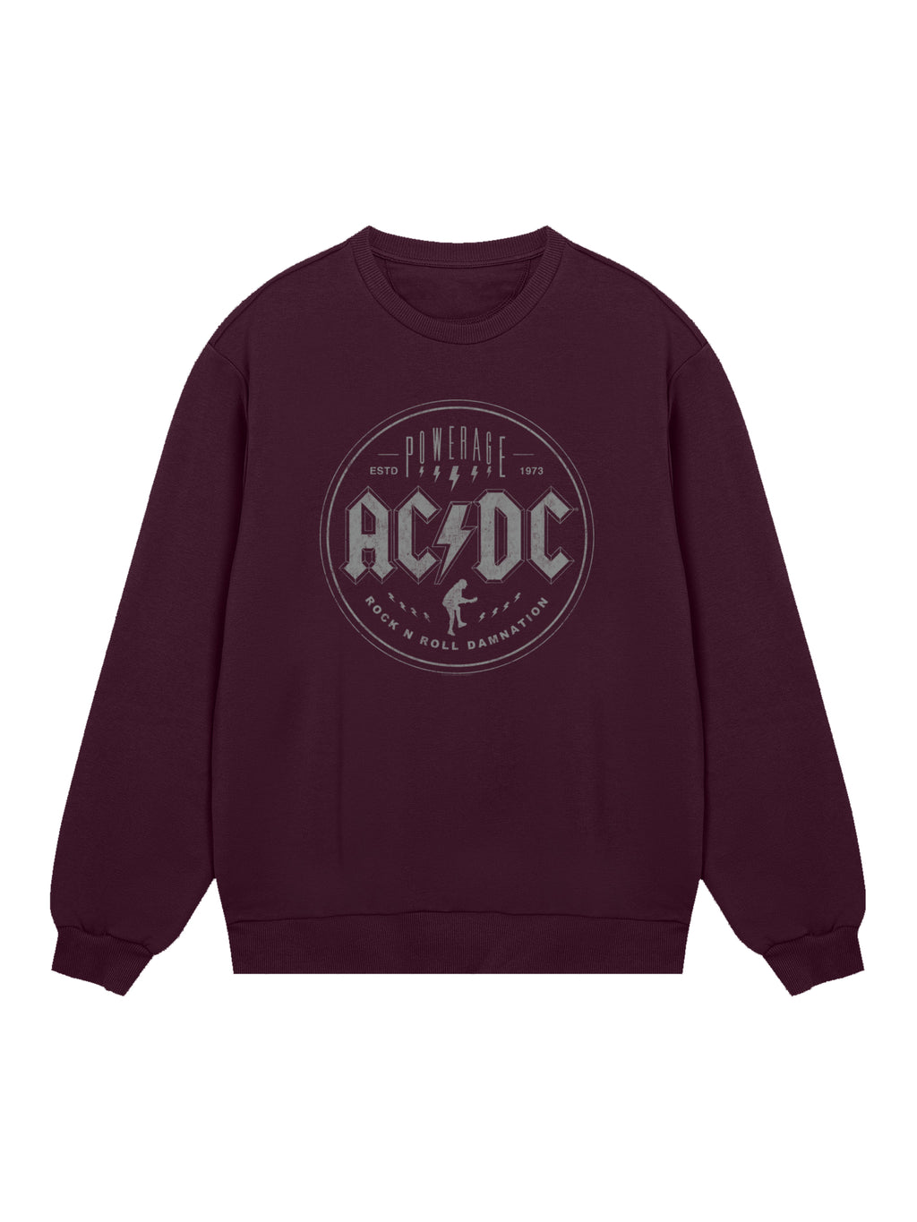 ACDC Rock N Roll Damnation Herren Sweatshirt