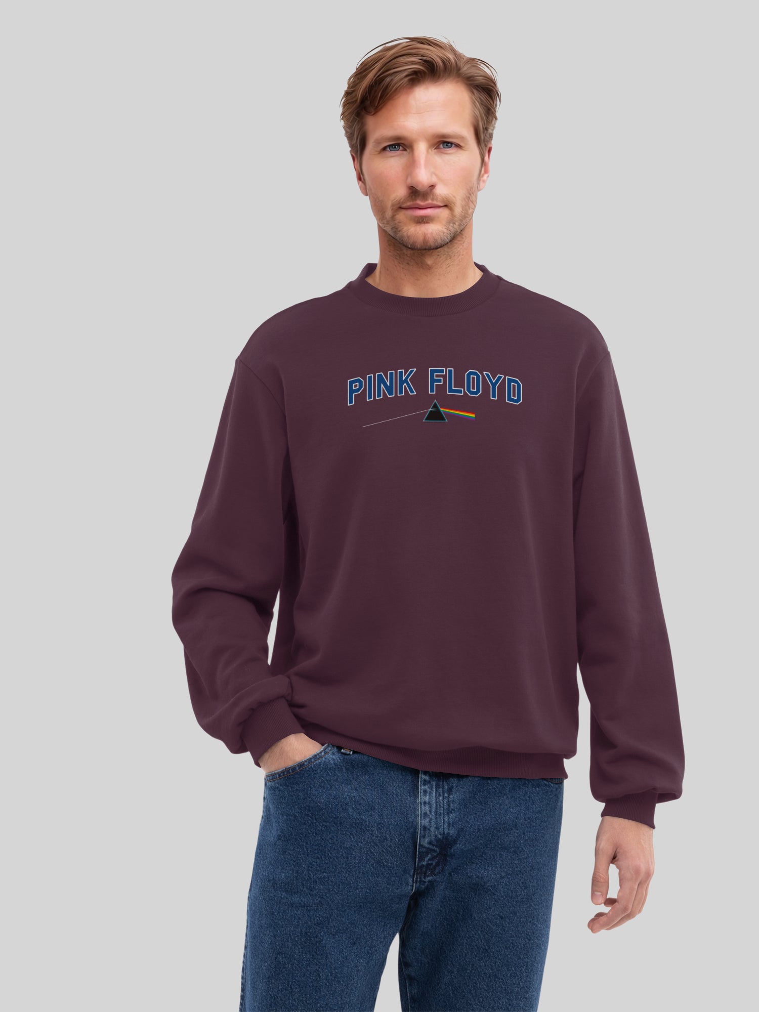Pink Floyd College Prism with True Blanks | Suéter regular para hombres